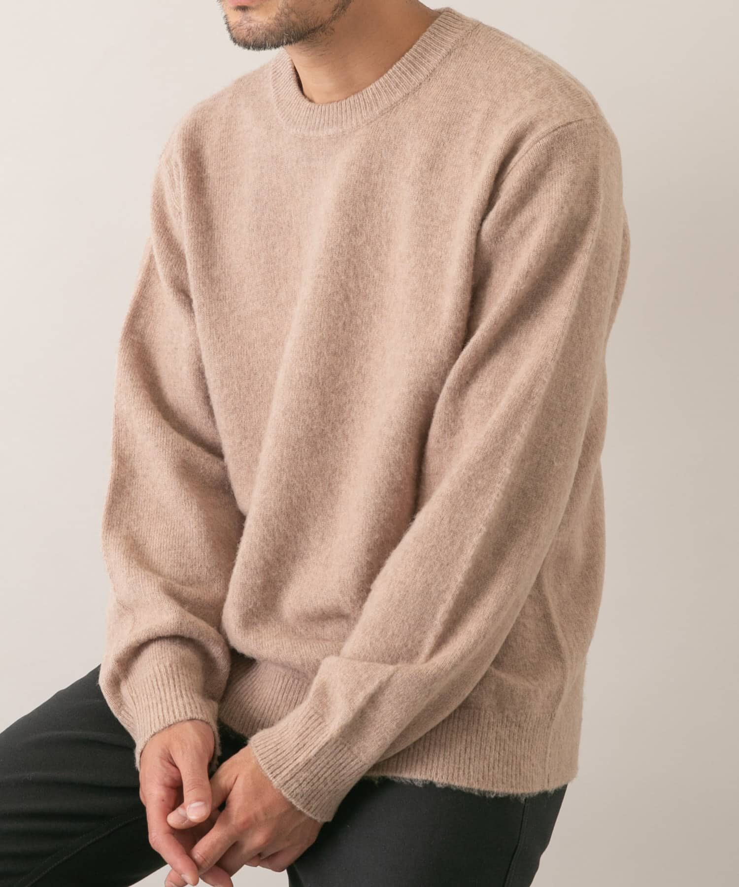 URBAN RESEARCH ROSSO「『XLサイズあり』ウールシャギーニット」|ニット・セーター|