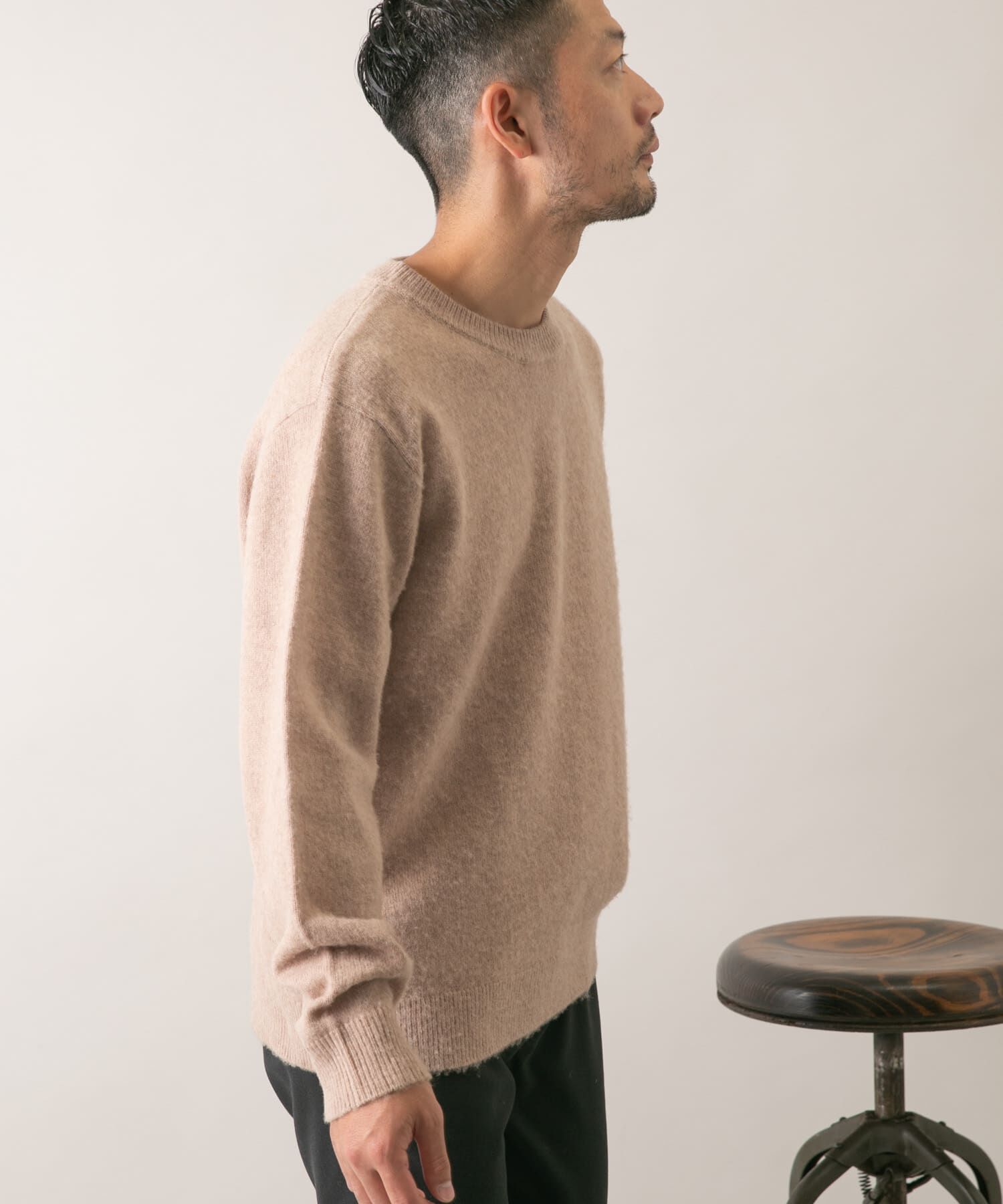 URBAN RESEARCH ROSSO「『XLサイズあり』ウールシャギーニット」|ニット・セーター|