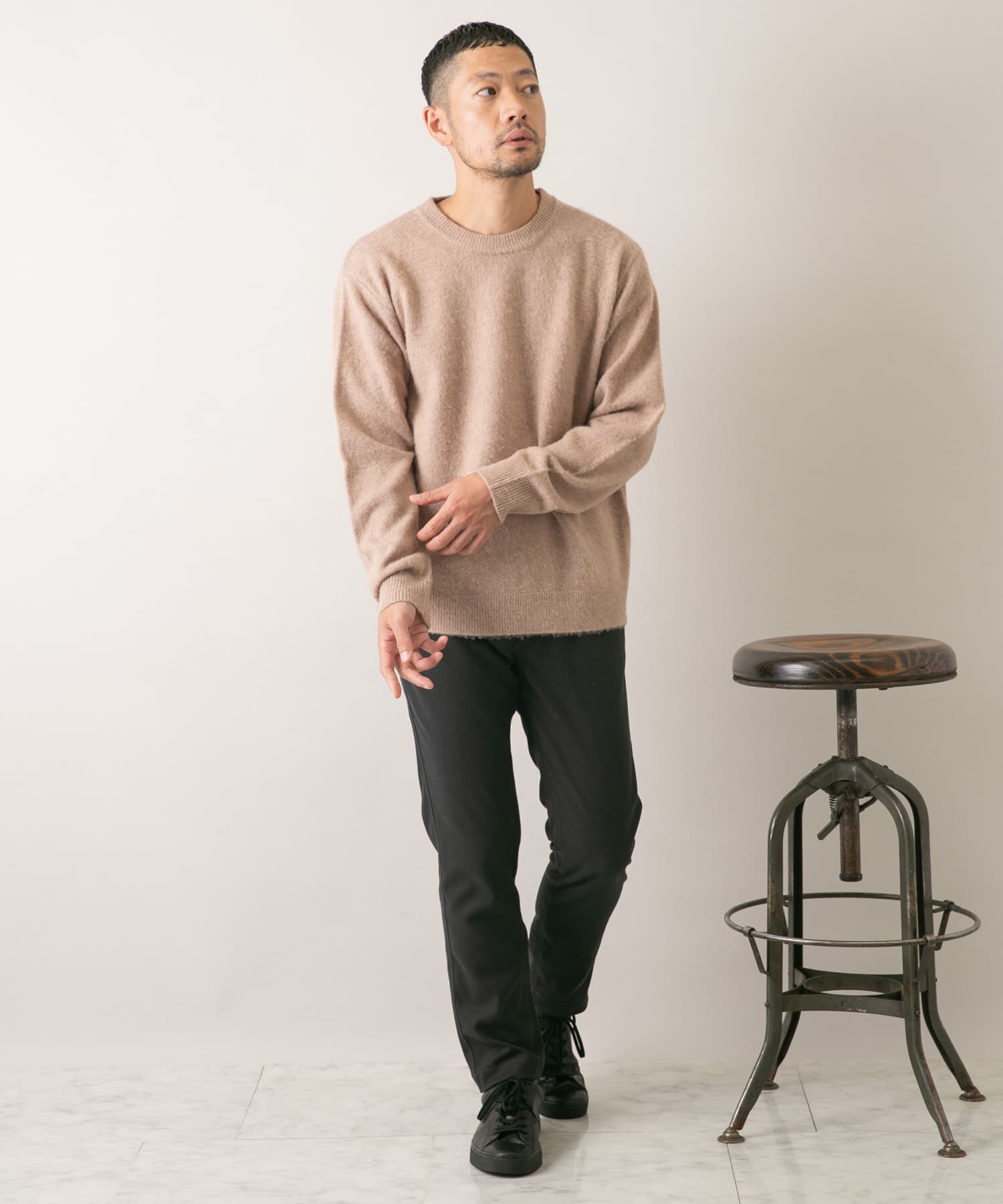 URBAN RESEARCH ROSSO「『XLサイズあり』ウールシャギーニット」|ニット・セーター|