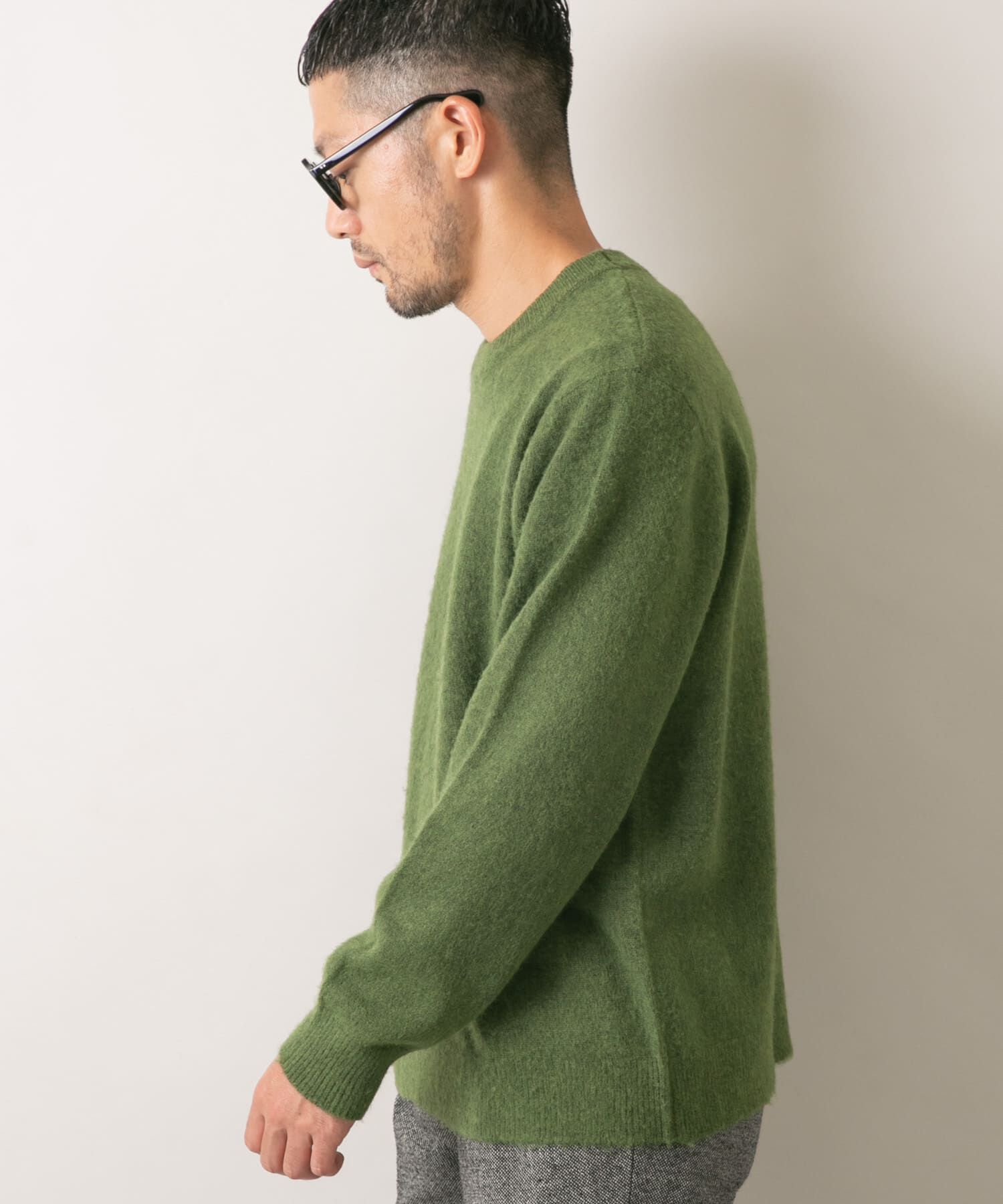 URBAN RESEARCH ROSSO「『XLサイズあり』ウールシャギーニット」|ニット・セーター|