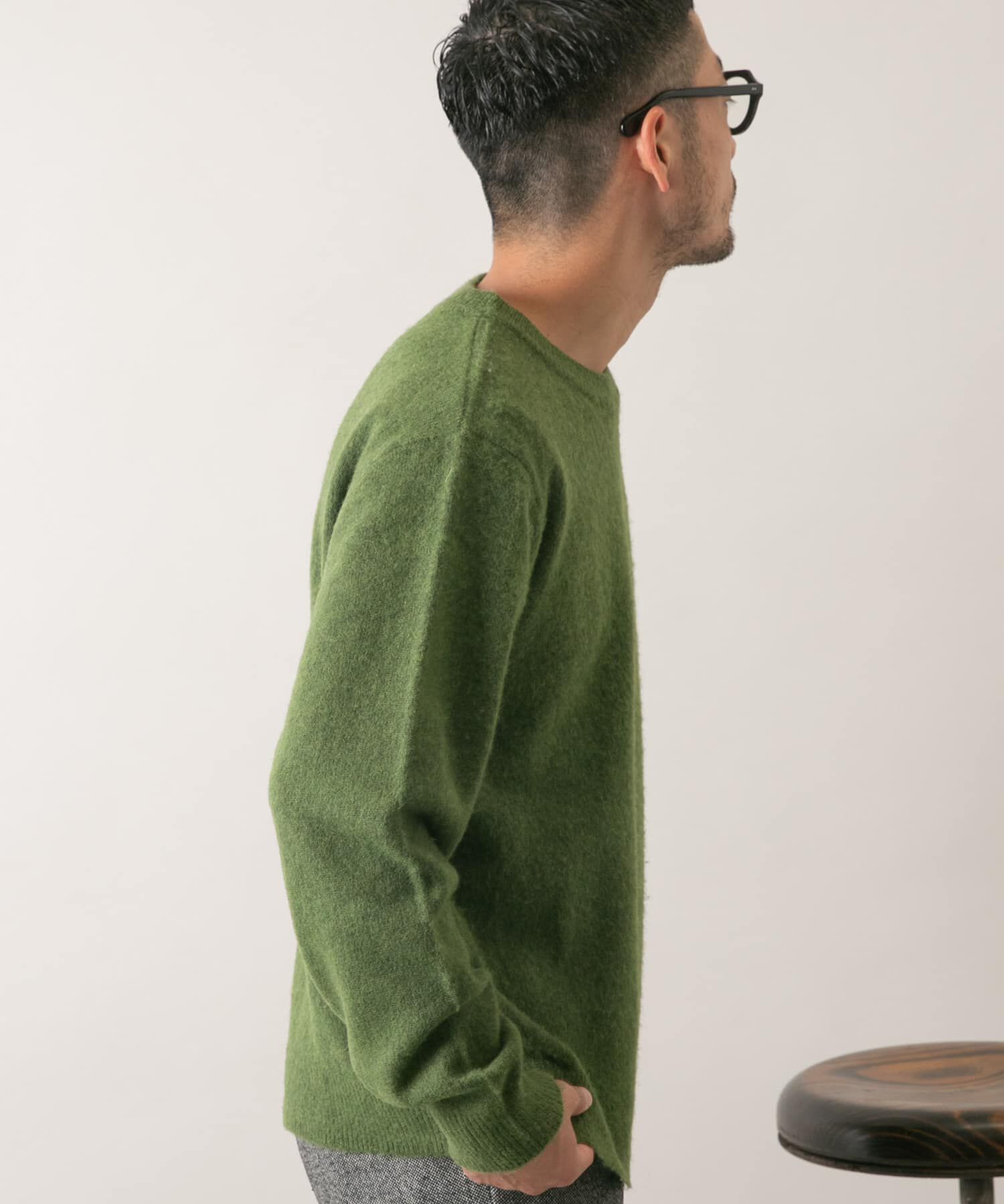 URBAN RESEARCH ROSSO「『XLサイズあり』ウールシャギーニット」|ニット・セーター|