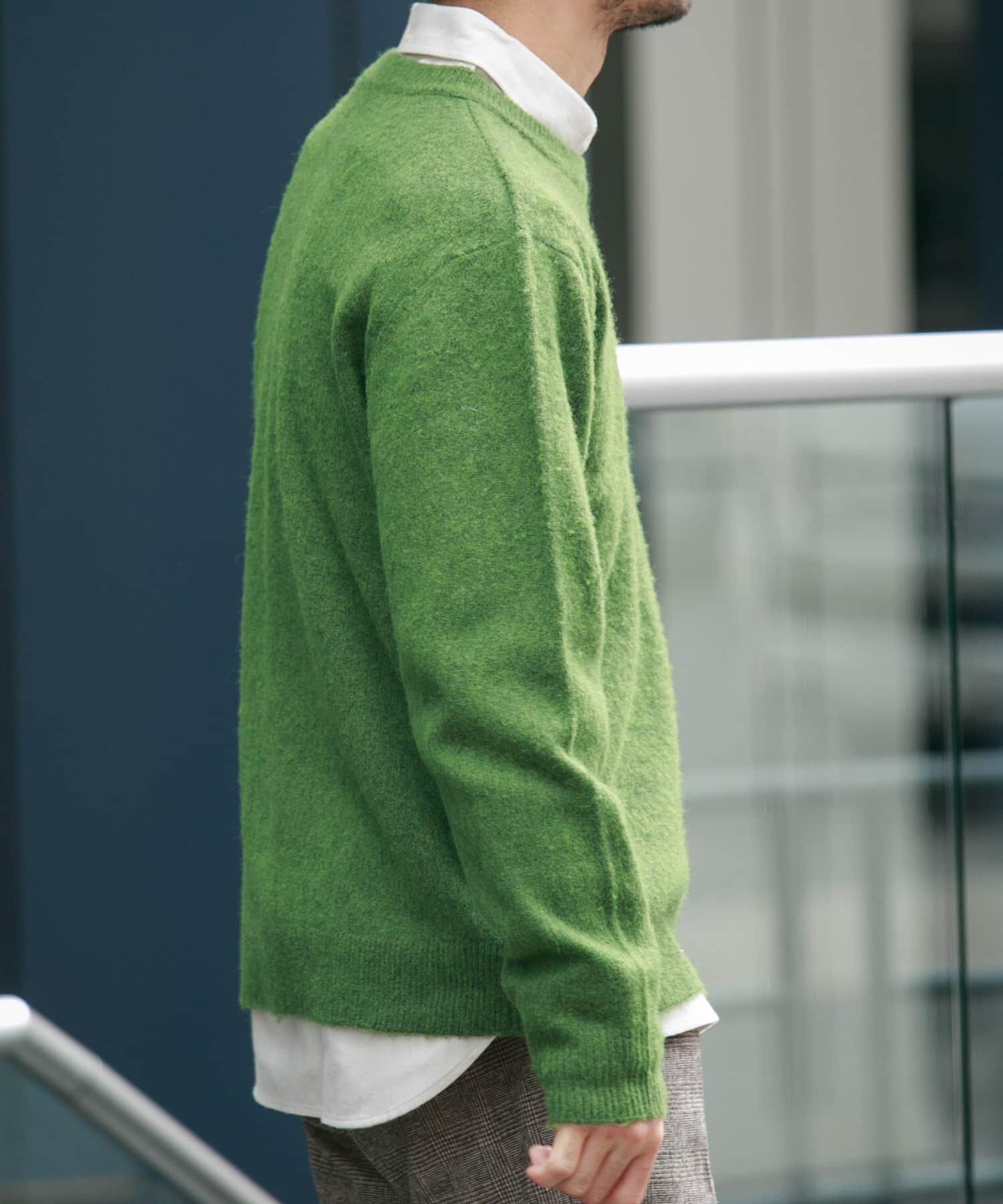 URBAN RESEARCH ROSSO「『XLサイズあり』ウールシャギーニット」|ニット・セーター|