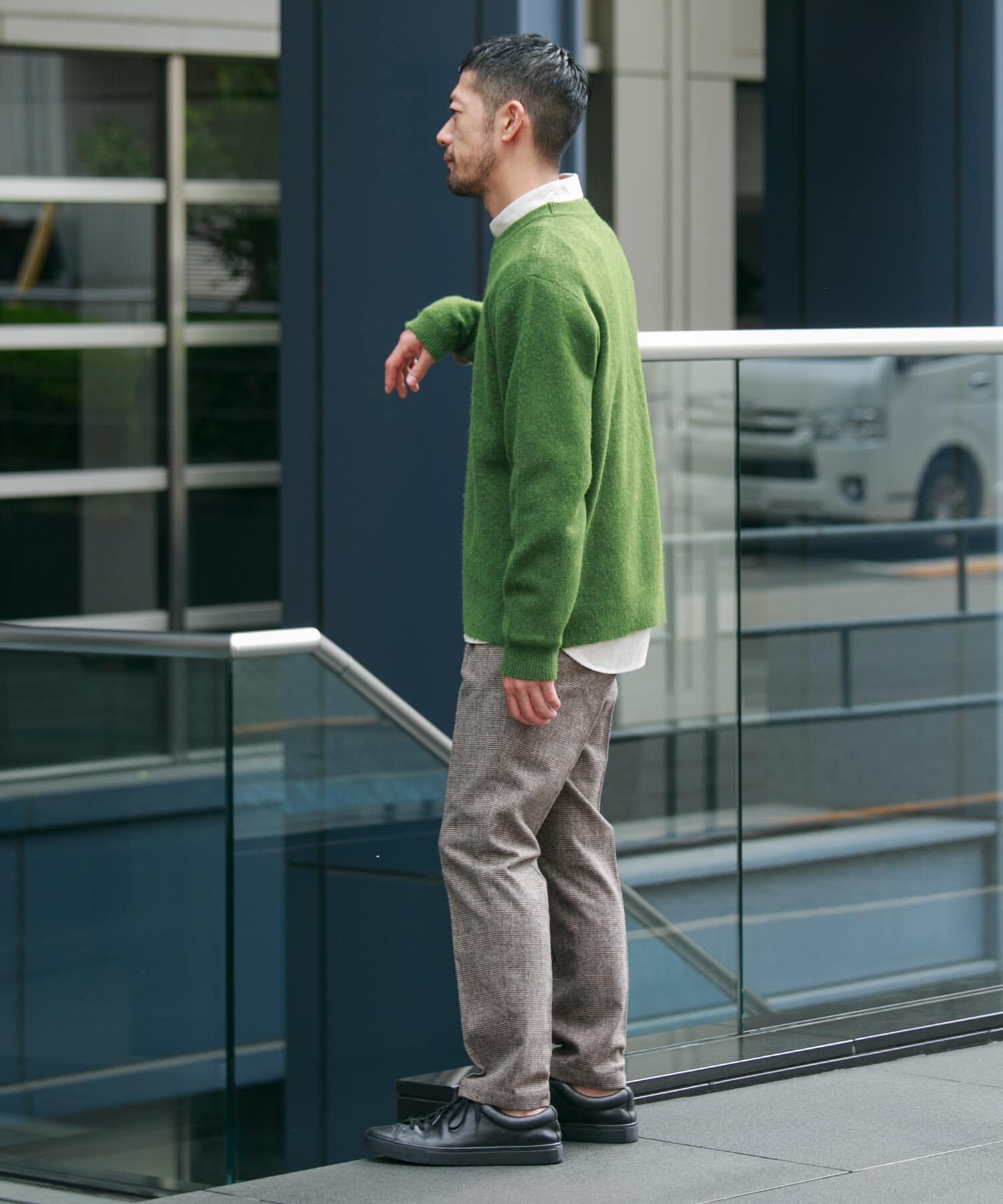 URBAN RESEARCH ROSSO「『XLサイズあり』ウールシャギーニット」|ニット・セーター|