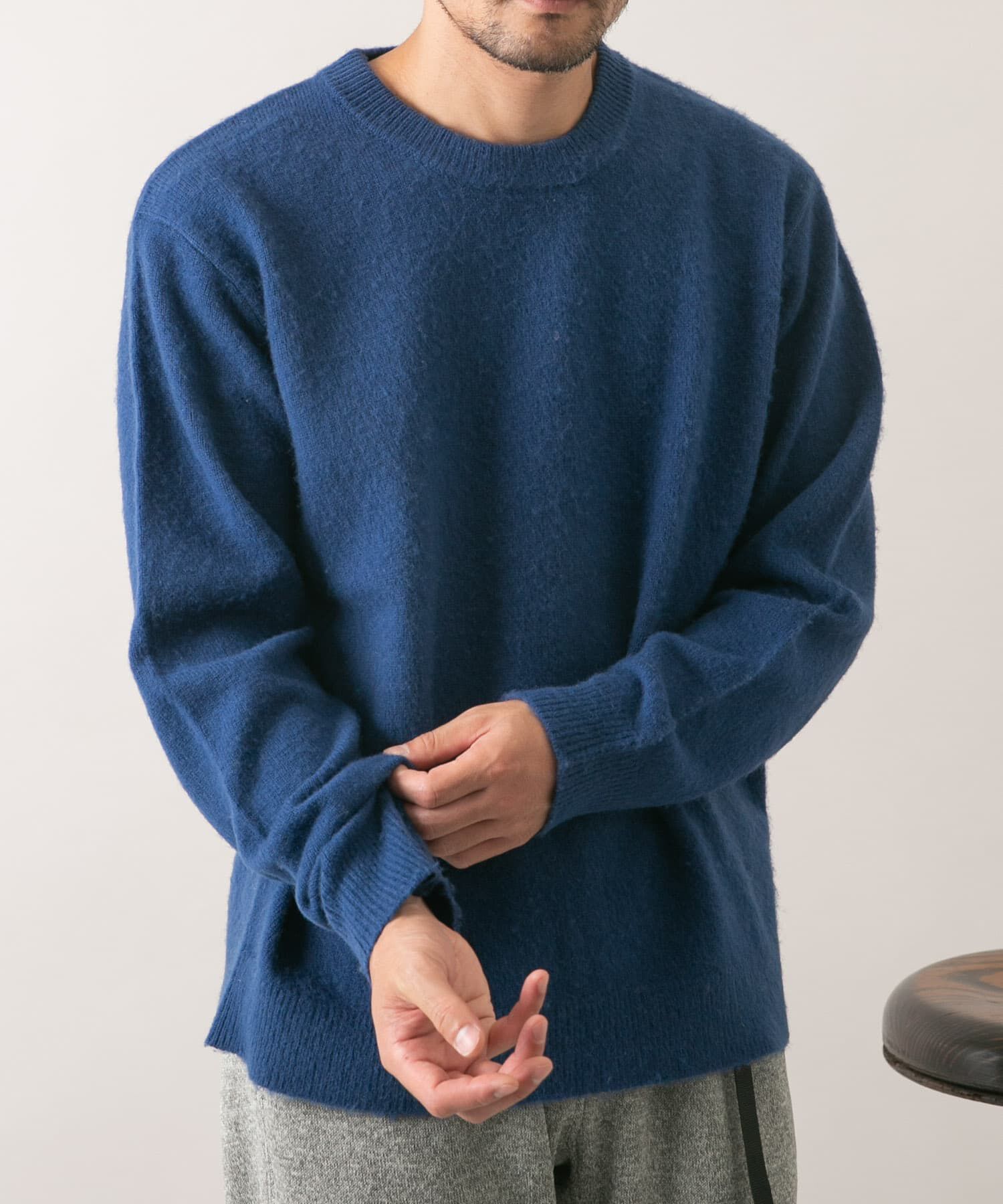 URBAN RESEARCH ROSSO「『XLサイズあり』ウールシャギーニット」|ニット・セーター|