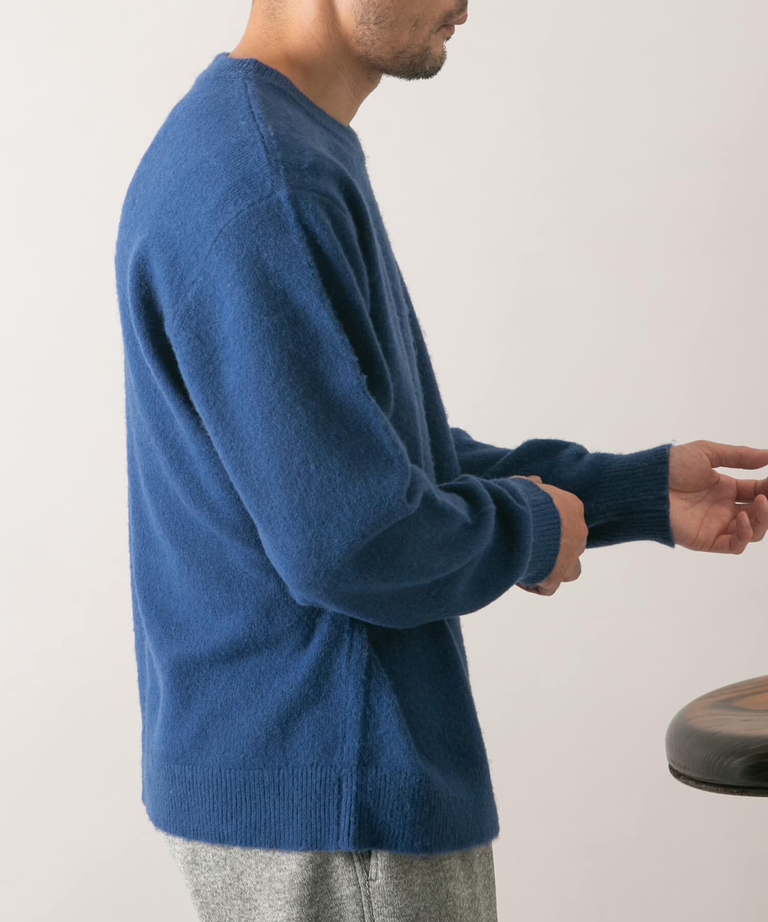 URBAN RESEARCH ROSSO「『XLサイズあり』ウールシャギーニット」|ニット・セーター|