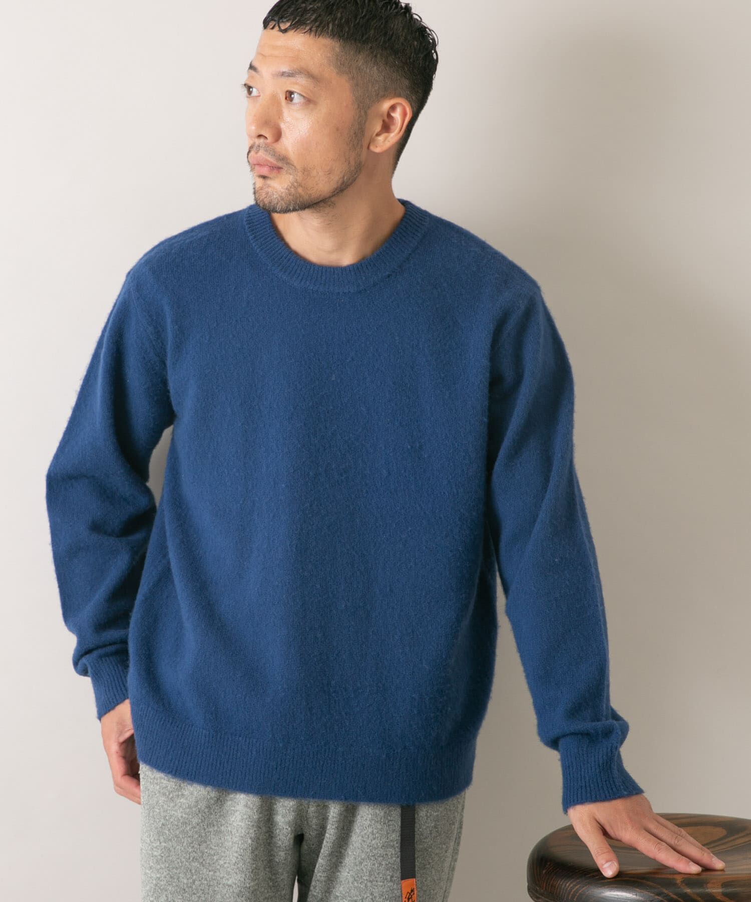 URBAN RESEARCH ROSSO「『XLサイズあり』ウールシャギーニット」|ニット・セーター|