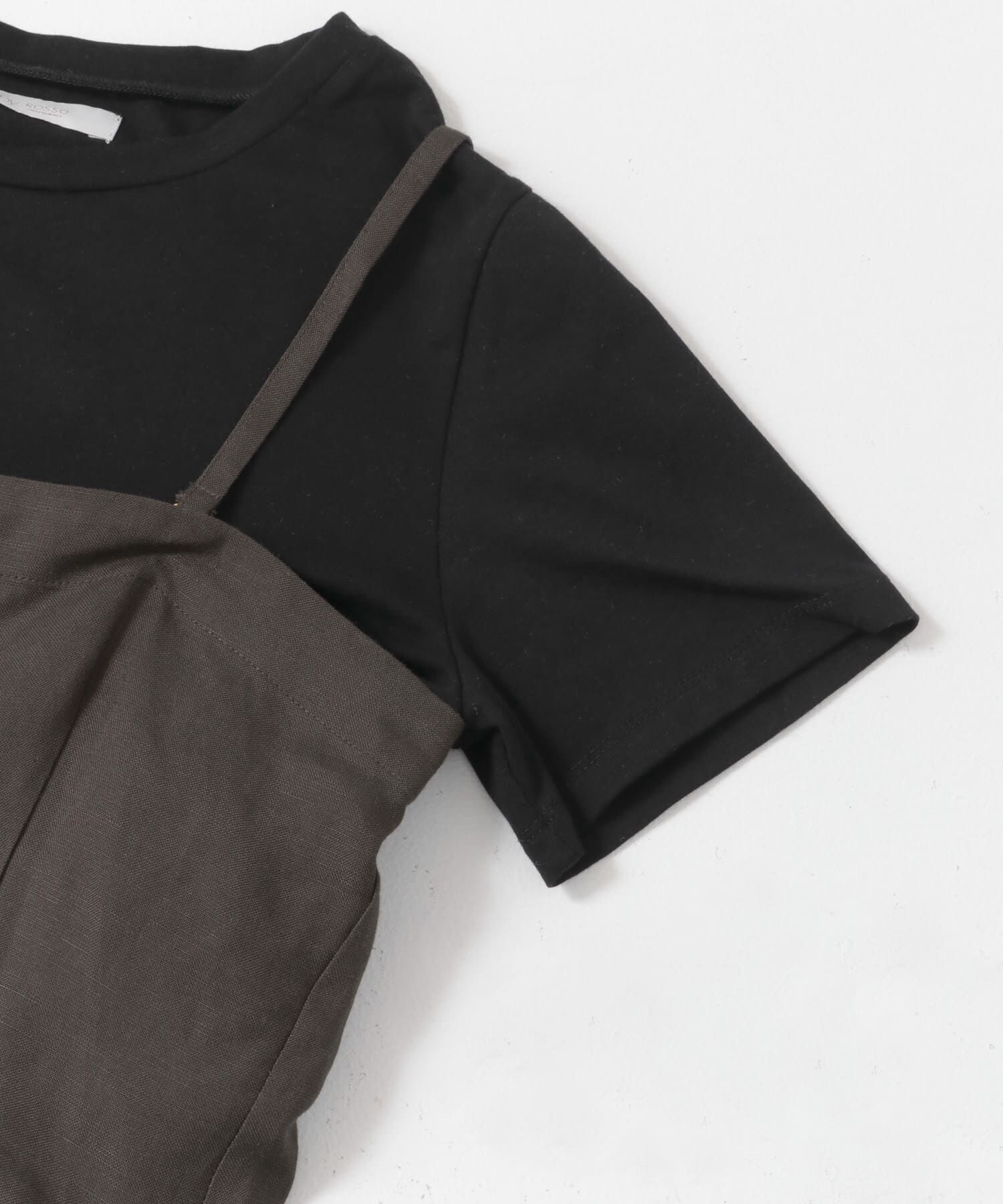 URBAN RESEARCH ROSSO「F by ROSSO　リネン混ビスチェ+半袖Tシャツ」|Tシャツ・カットソー|
