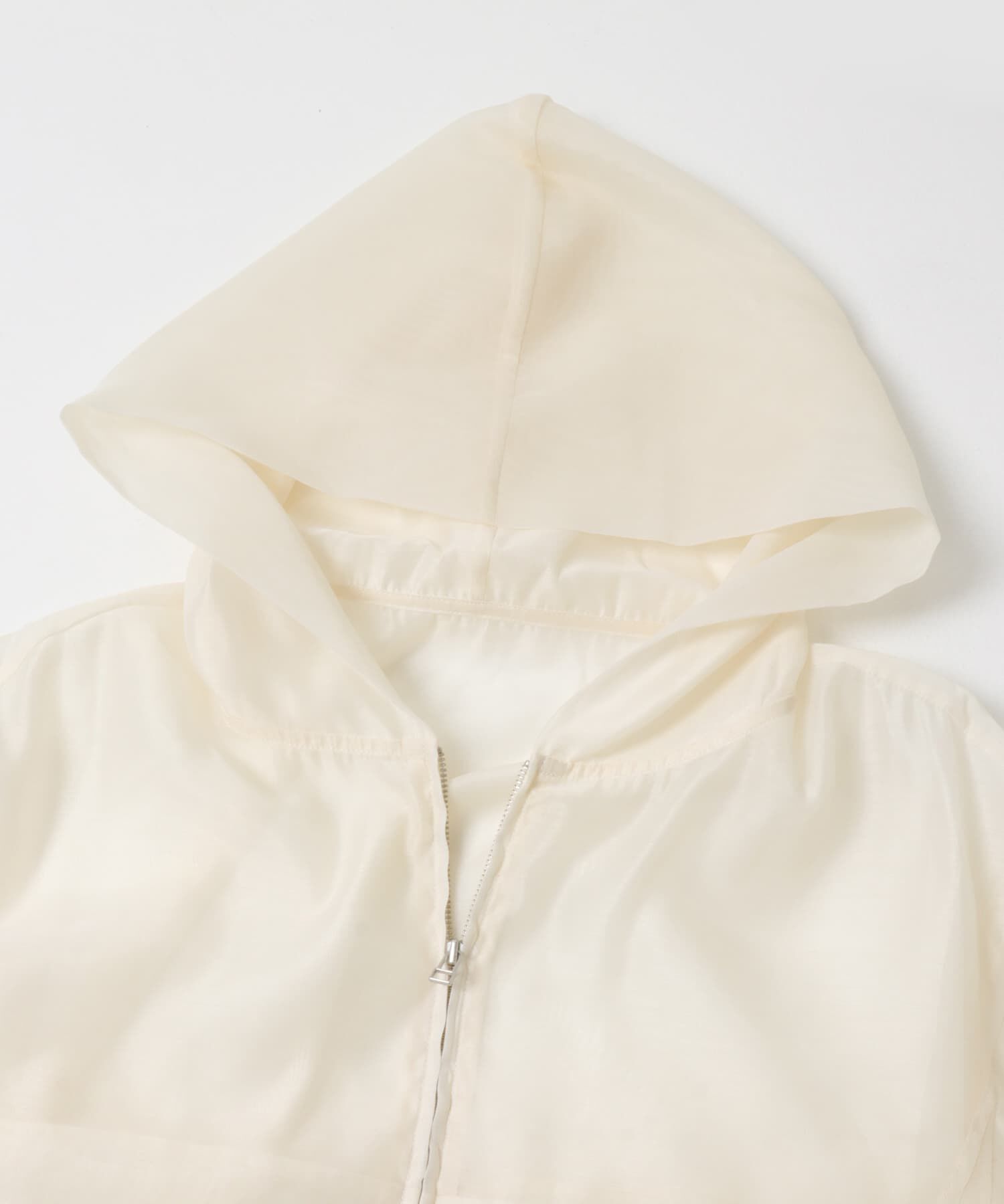 URBAN RESEARCH ROSSO「ELENDEEK　HOODIE SHEER BLOUSON」|ブルゾン・スタジャン|