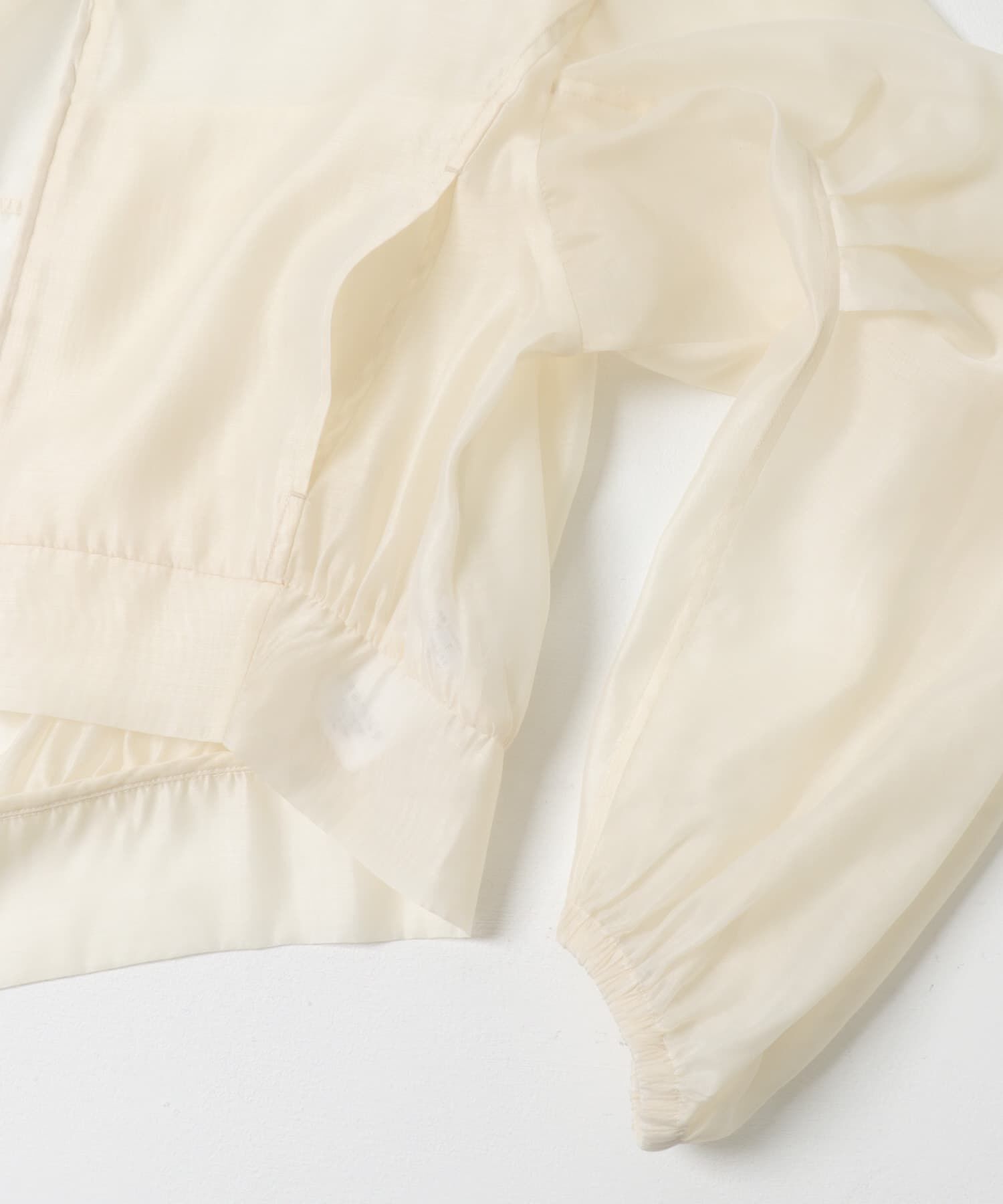 URBAN RESEARCH ROSSO「ELENDEEK　HOODIE SHEER BLOUSON」|ブルゾン・スタジャン|