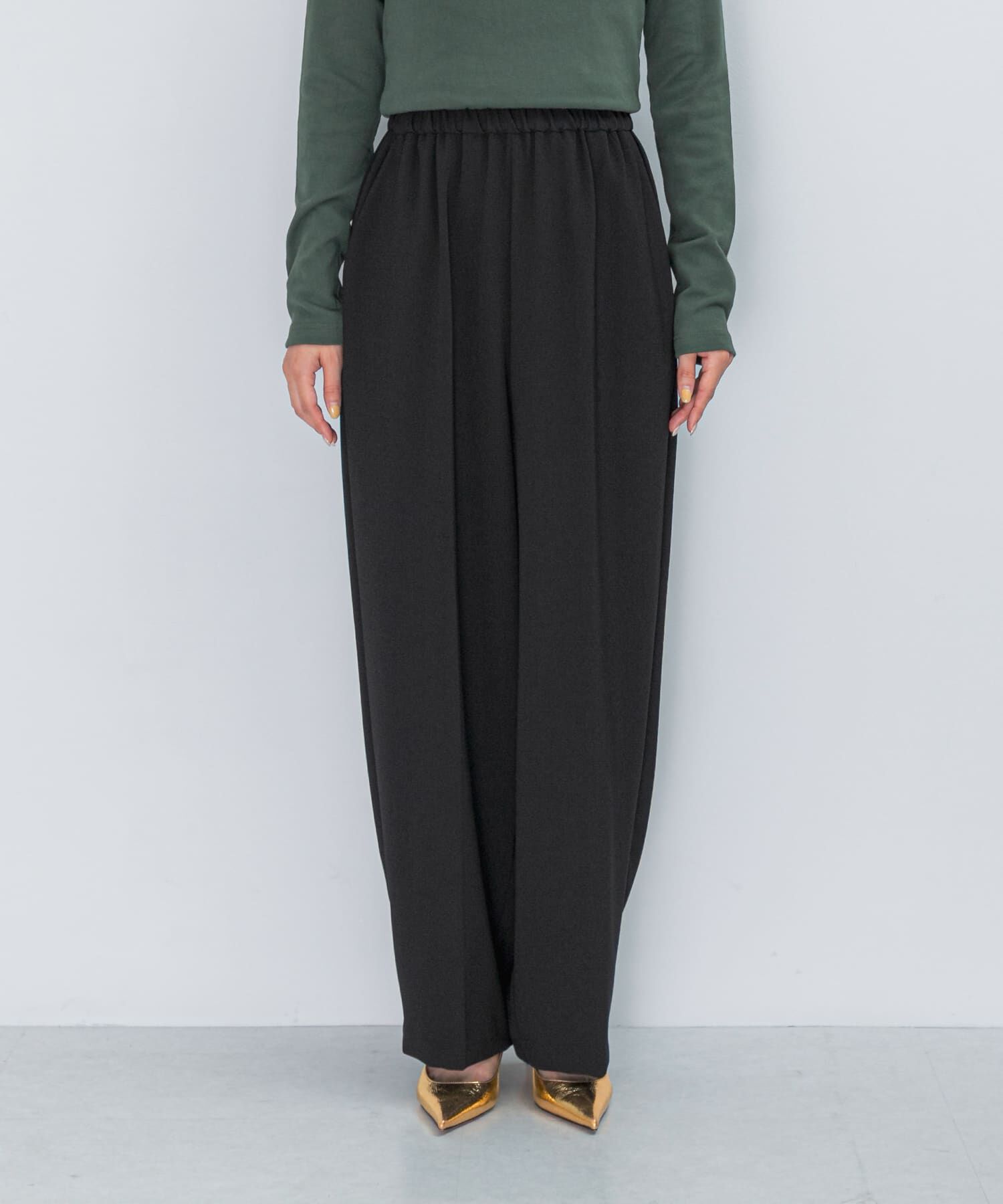 URBAN RESEARCH ROSSO「ELENDEEK　GEORGETTE RELAX PANTS」|その他|