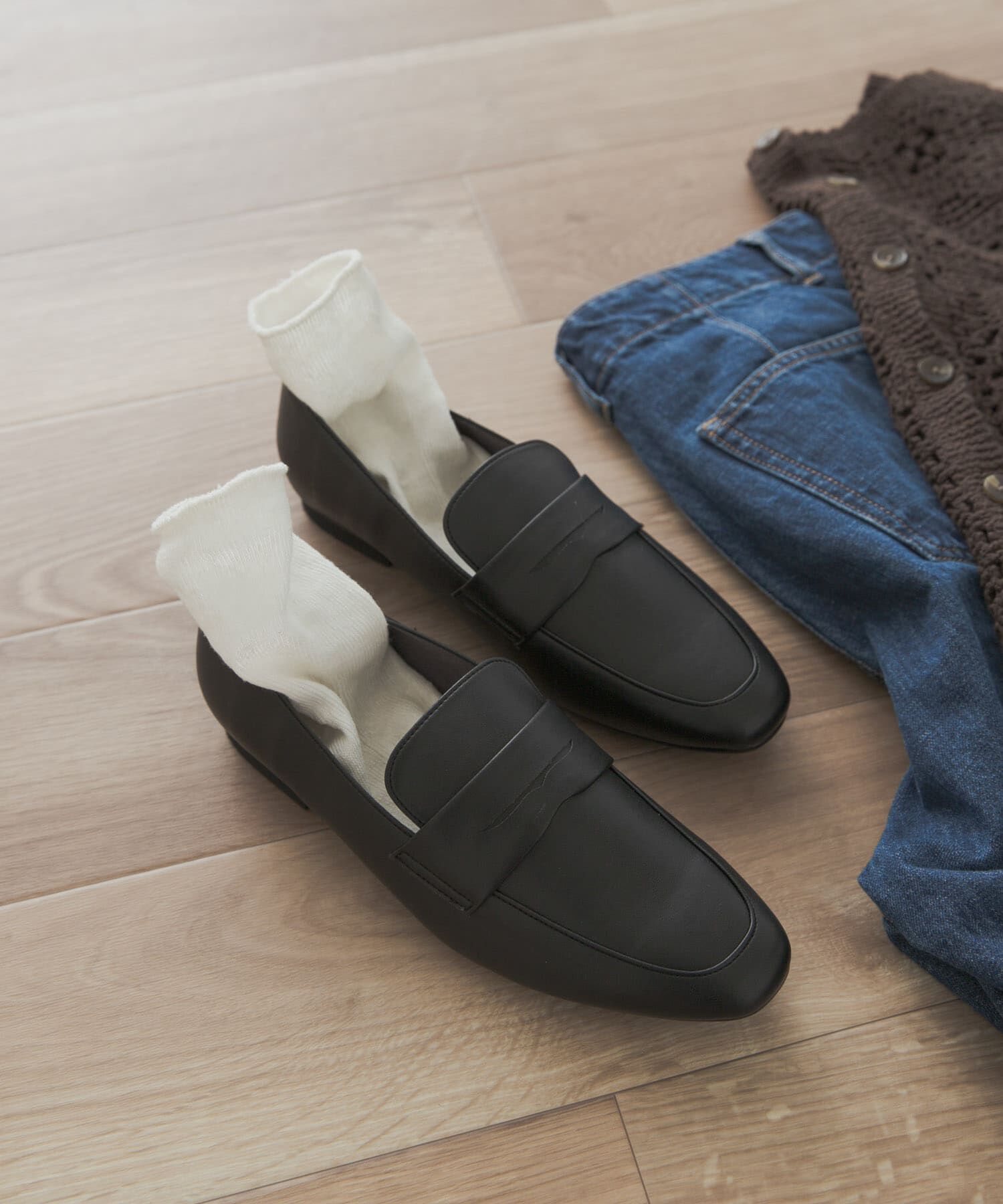 URBAN RESEARCH DOORS「ベーシックローファー」|パンプス|