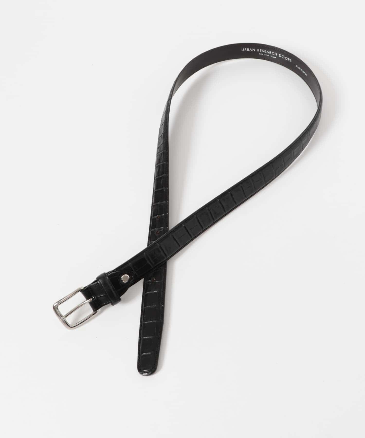 URBAN RESEARCH DOORS「LIFE STYLE TAILOR　エンボスレザーベルト」|ベルト|