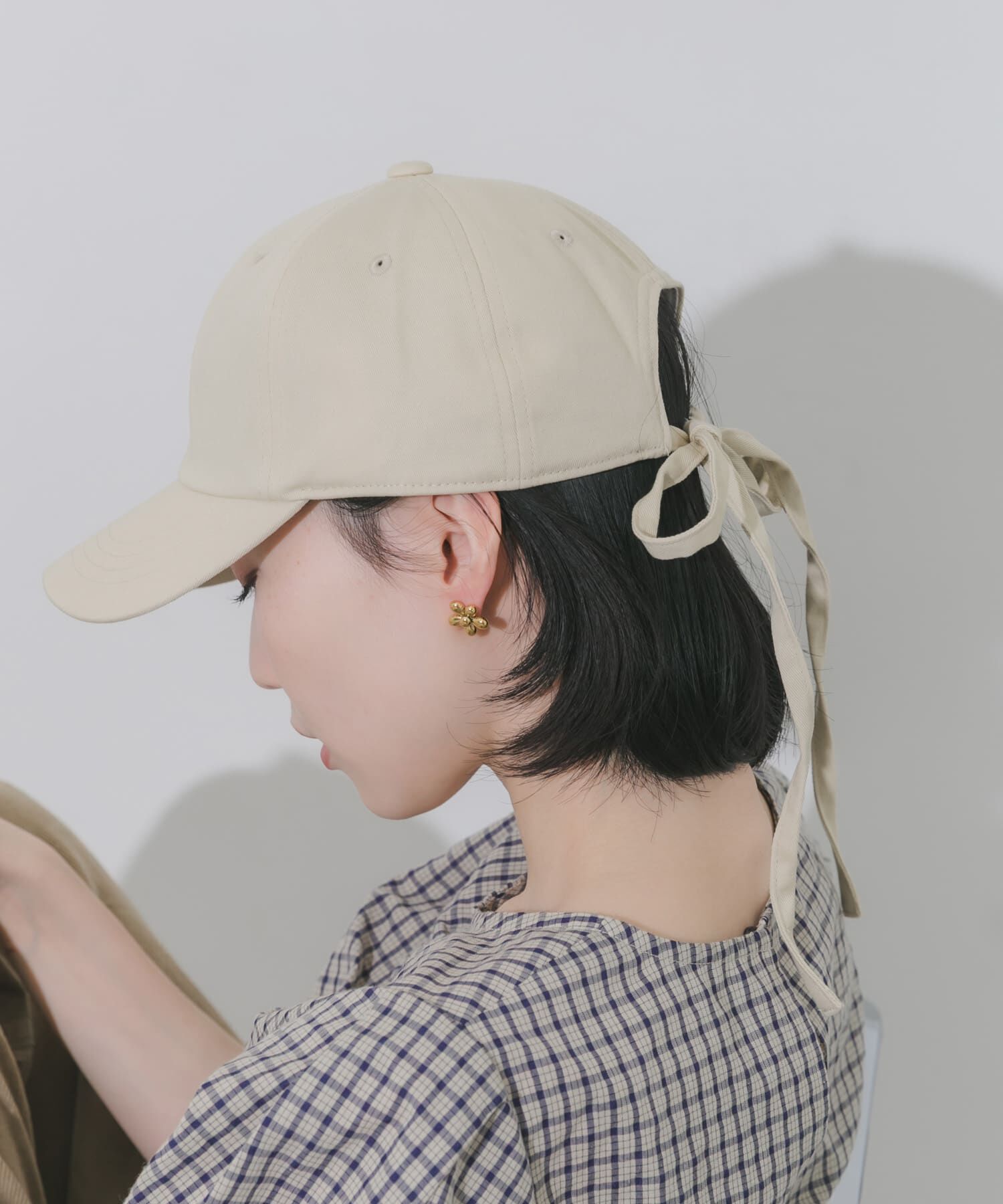 SMELLY「バックリボンキャップ」|キャップ・キャスケット|