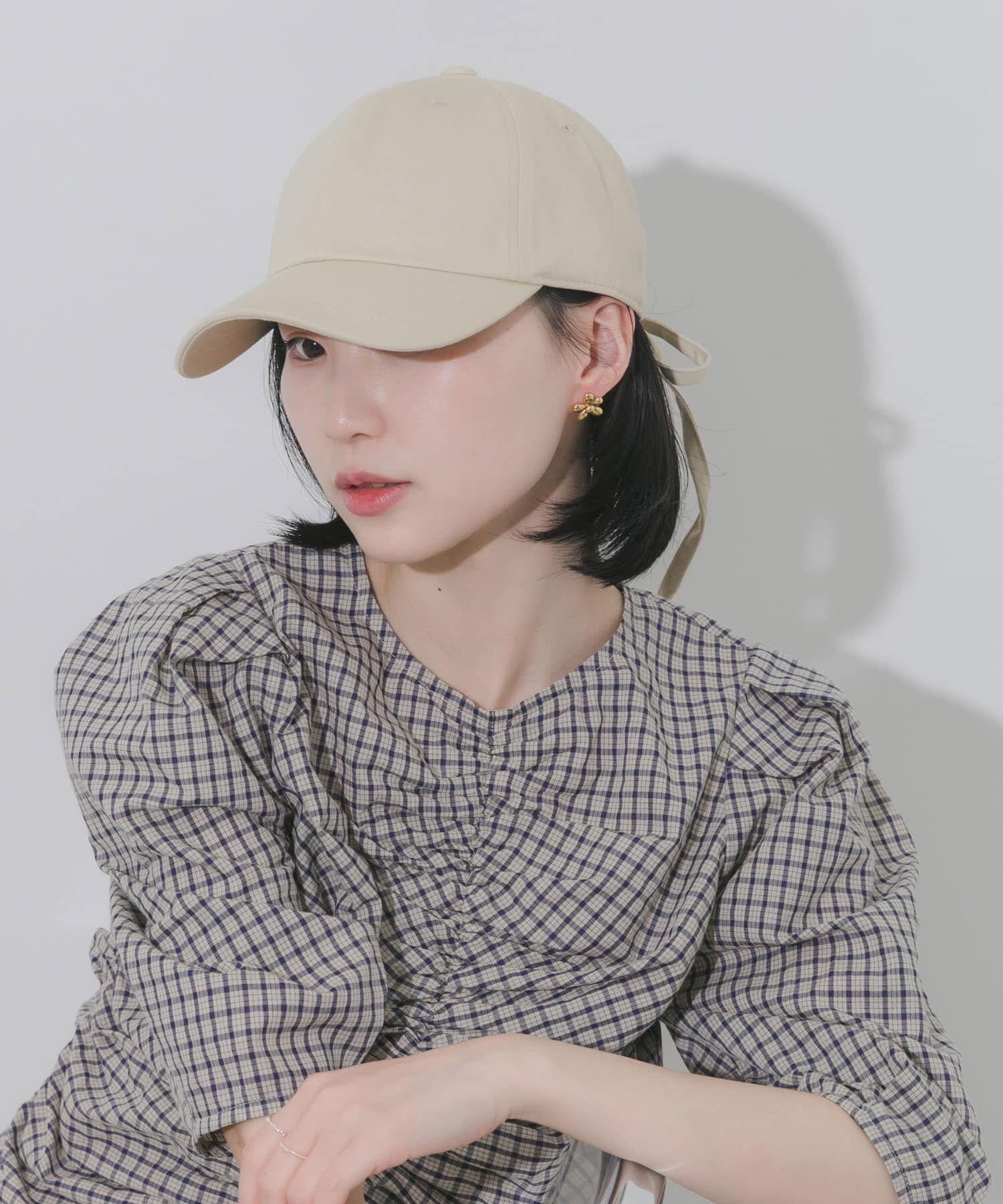 SMELLY「バックリボンキャップ」|キャップ・キャスケット|