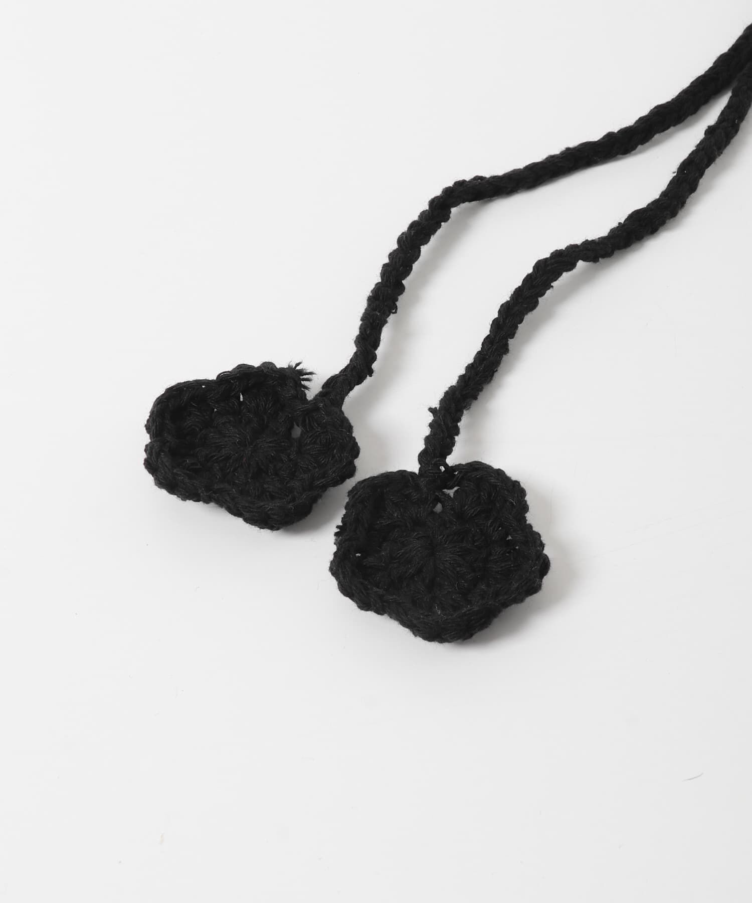 SMELLY「フラワーデザインボンネット」|ニット帽|