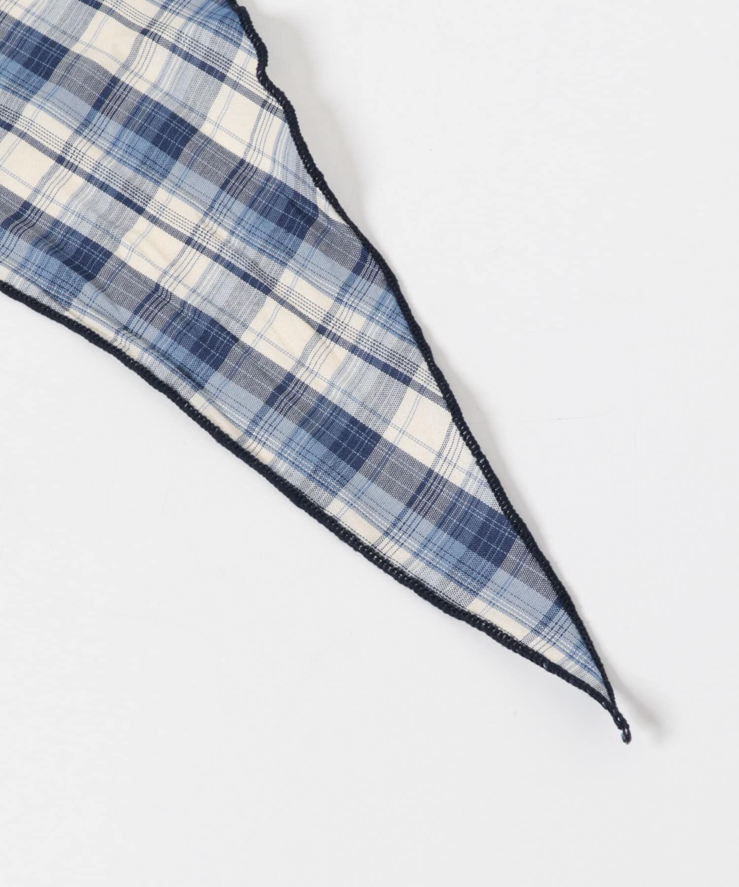 SMELLY「チェックサンカクスカーフ」|バンダナ・スカーフ|