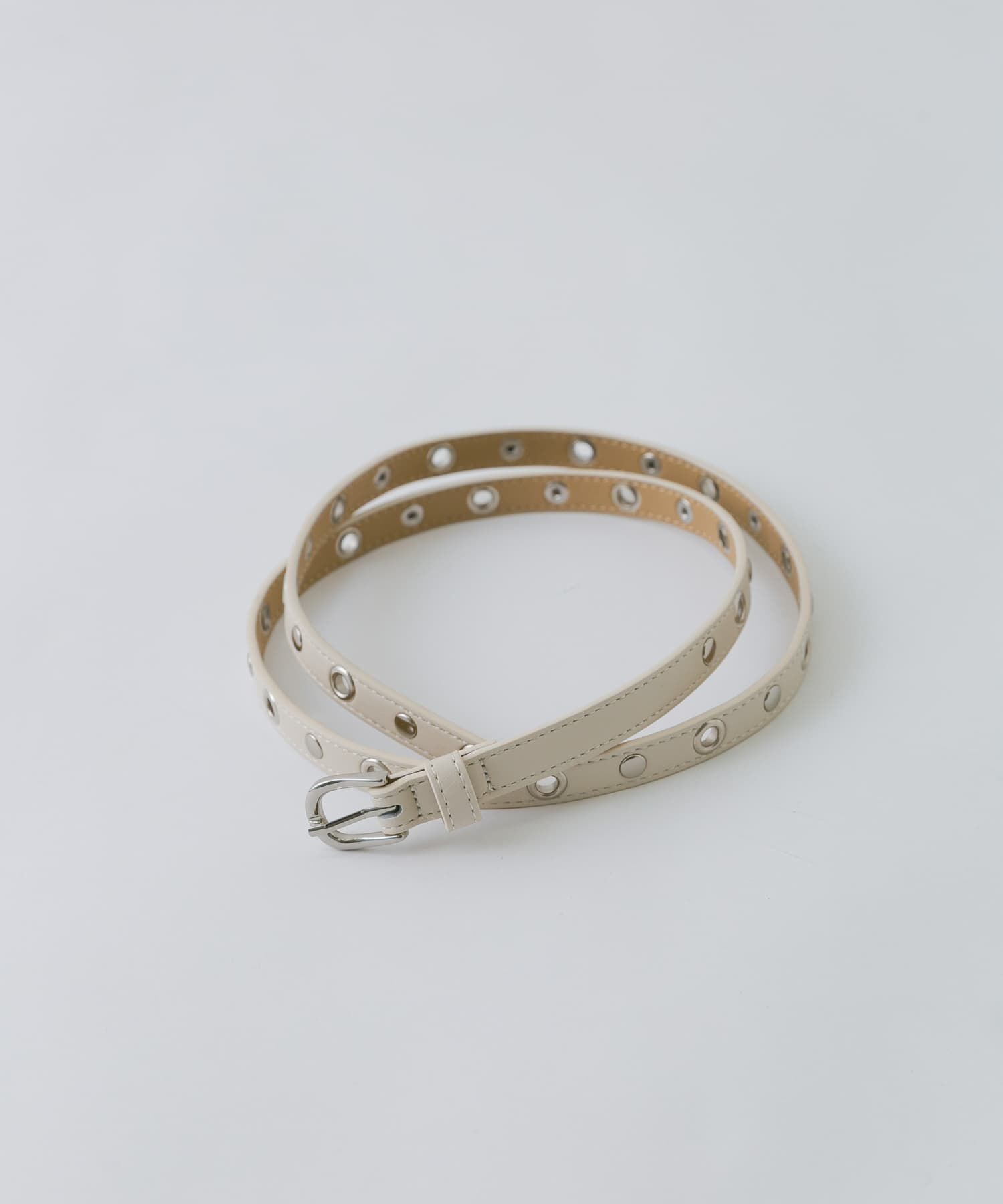 SMELLY「スリムアイレットベルト」|ベルト|