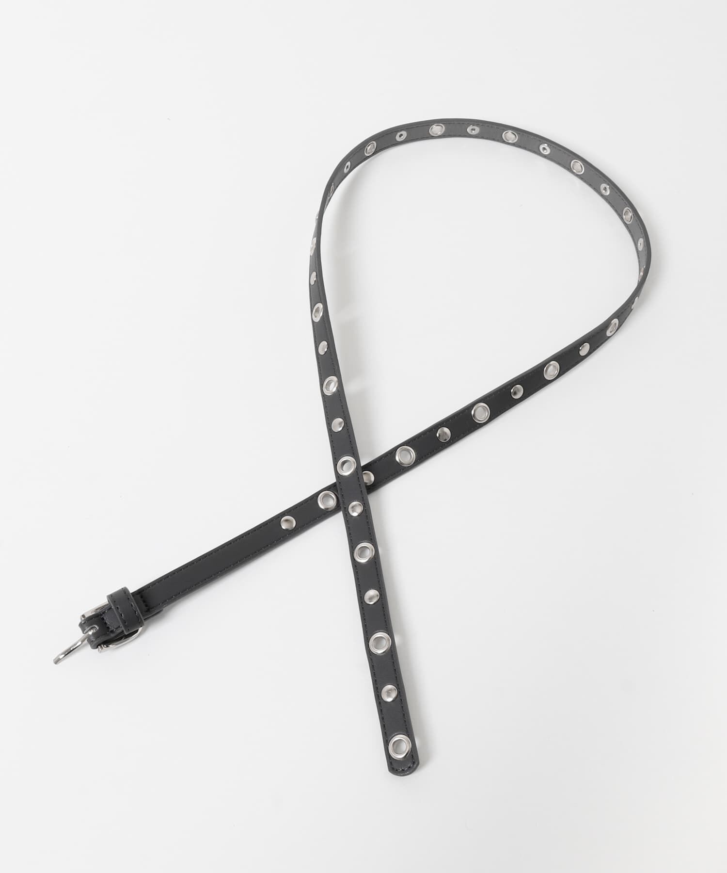 SMELLY「スリムアイレットベルト」|ベルト|