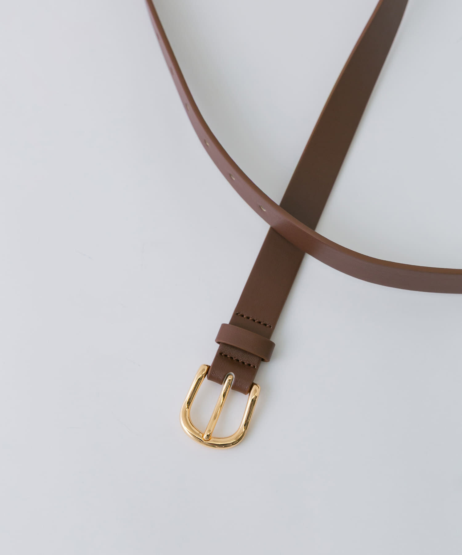 SMELLY「プレーンバックルベルト」|ベルト|