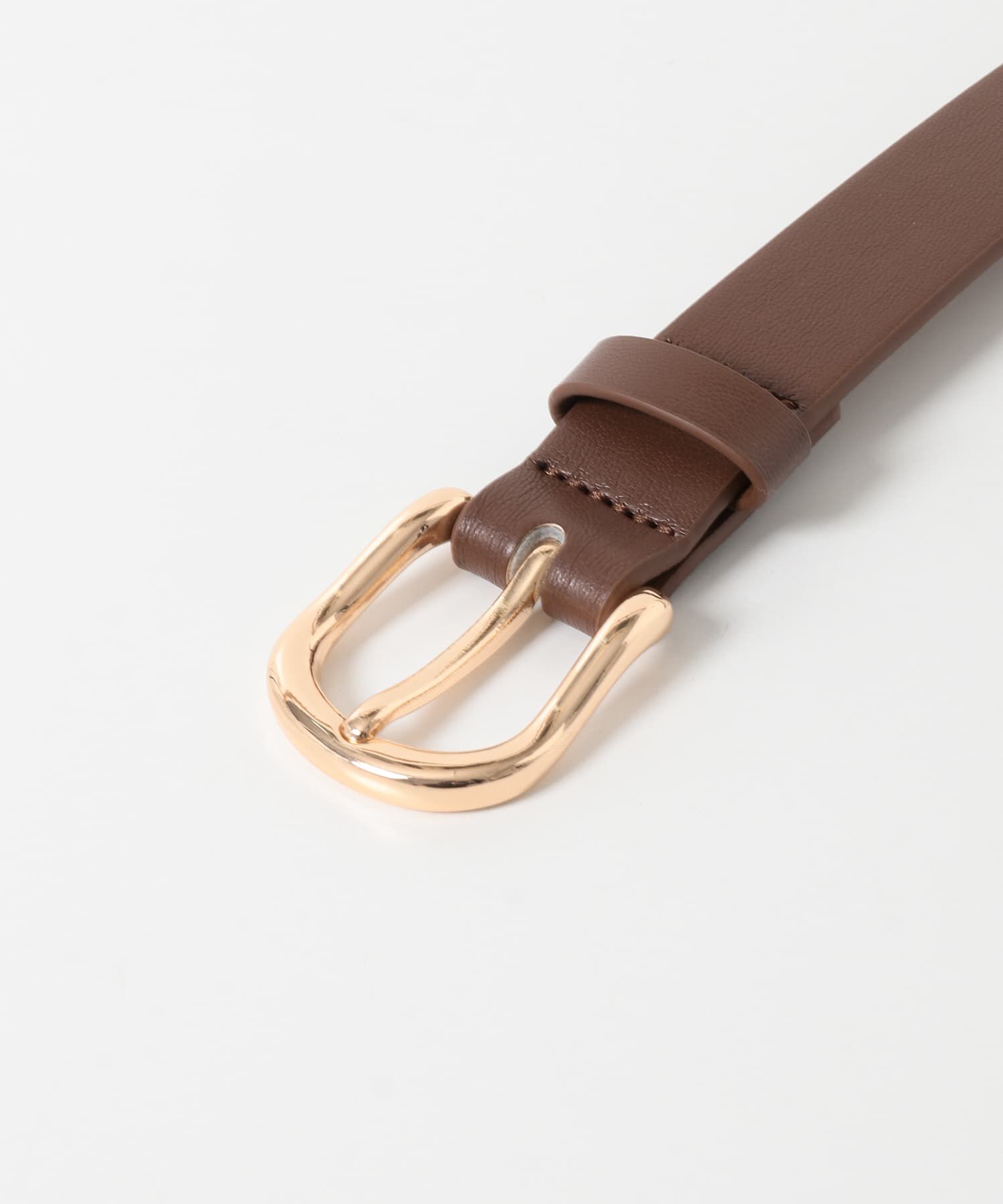 SMELLY「プレーンバックルベルト」|ベルト|