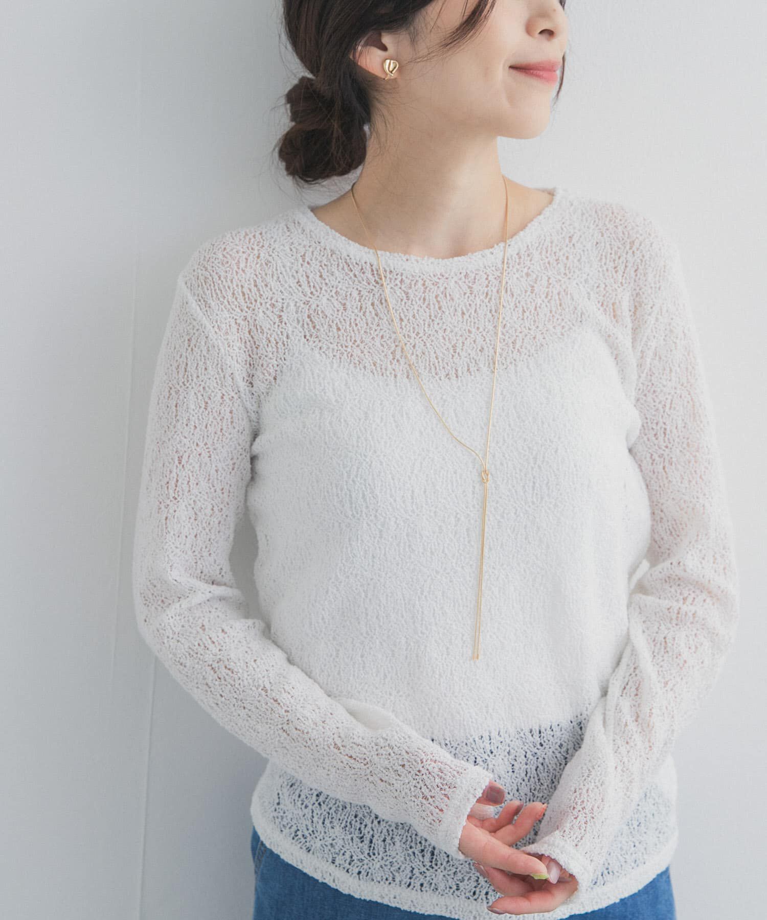 URBAN RESEARCH DOORS「スネークチェーンノットネックレス」|ネックレス|