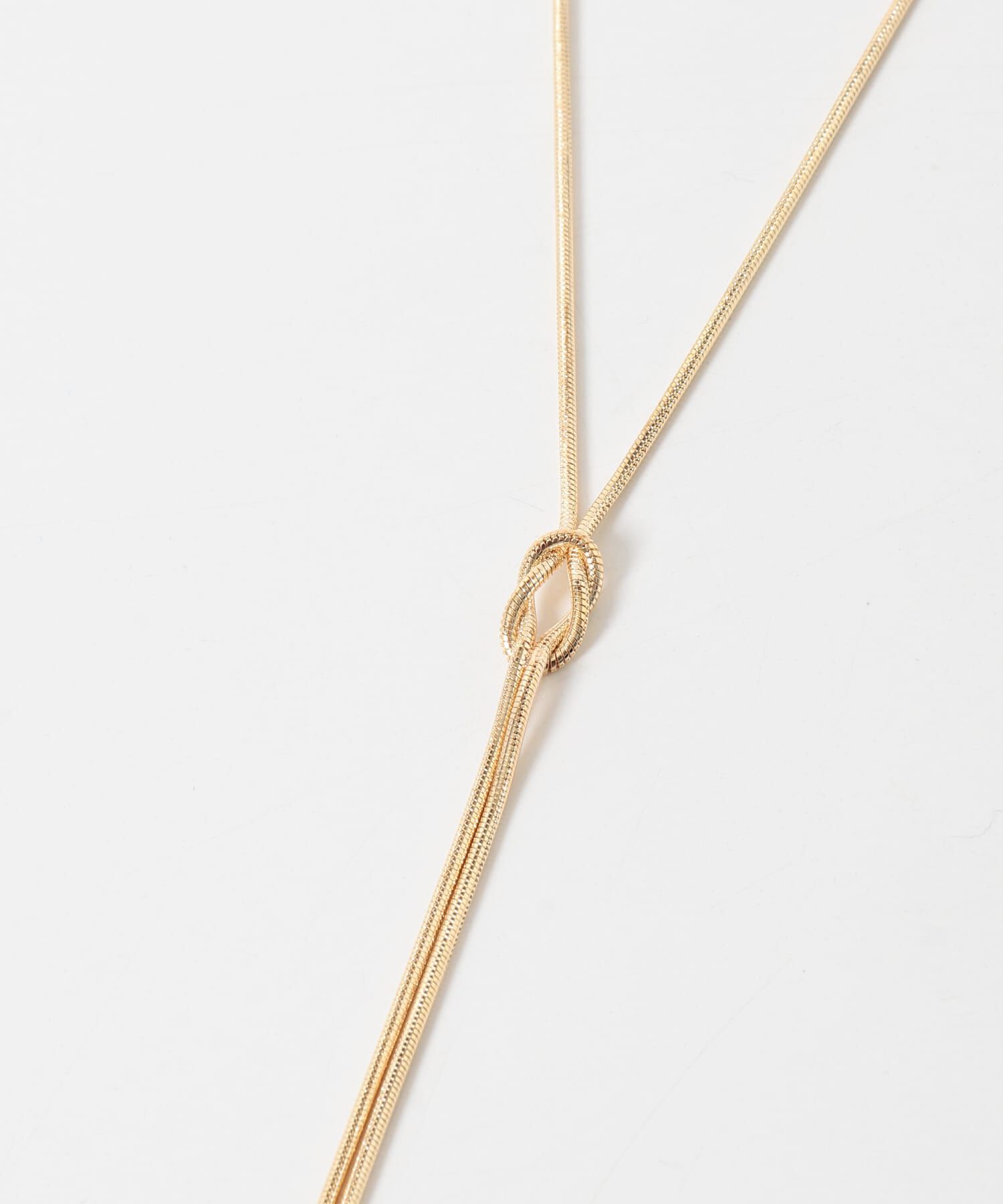 URBAN RESEARCH DOORS「スネークチェーンノットネックレス」|ネックレス|