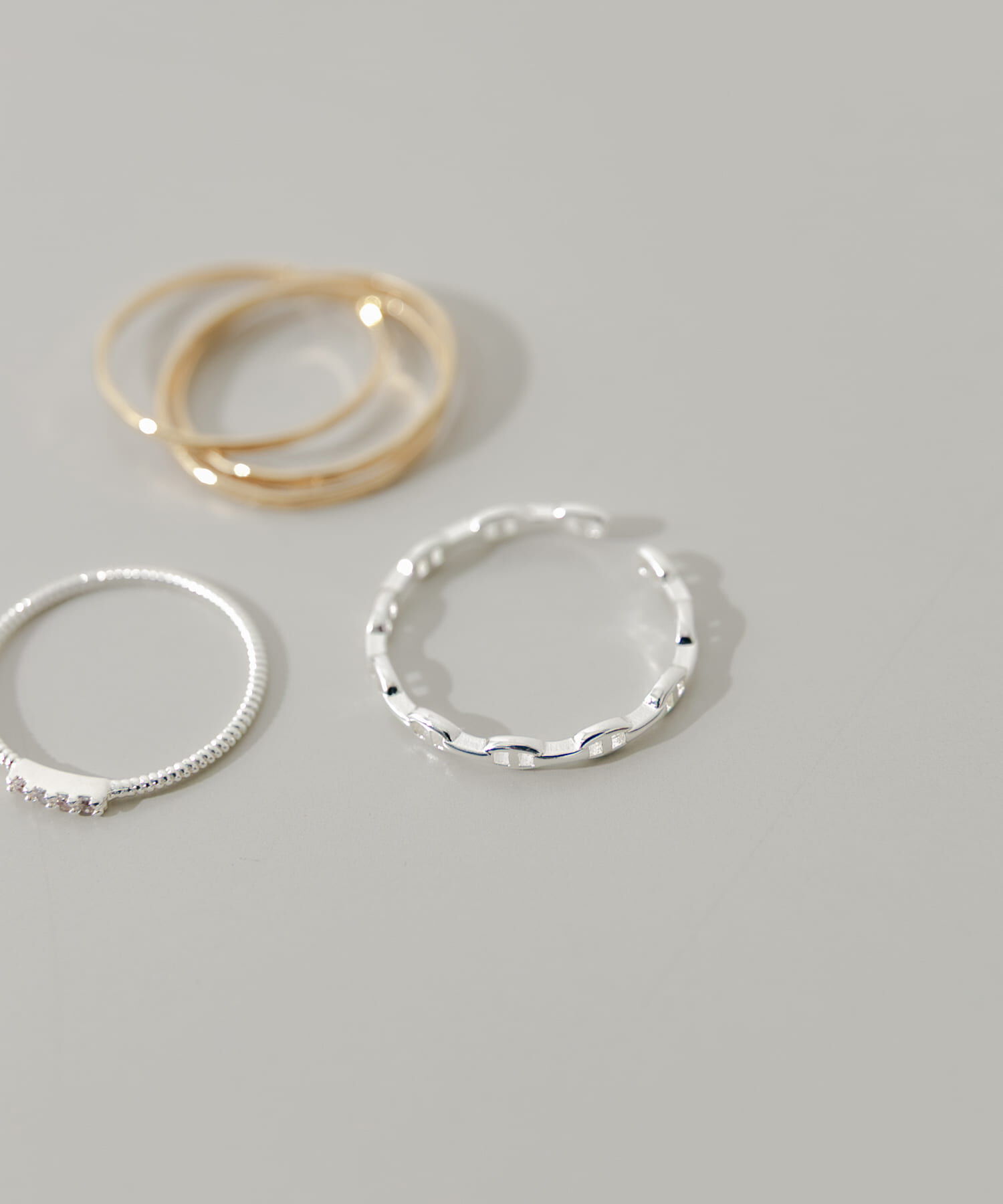 SMELLY「3セットリング」|リング|