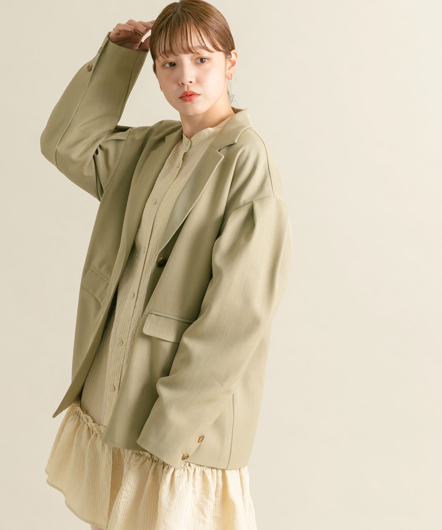  「ショルダータックBIGジャケット」|その他|