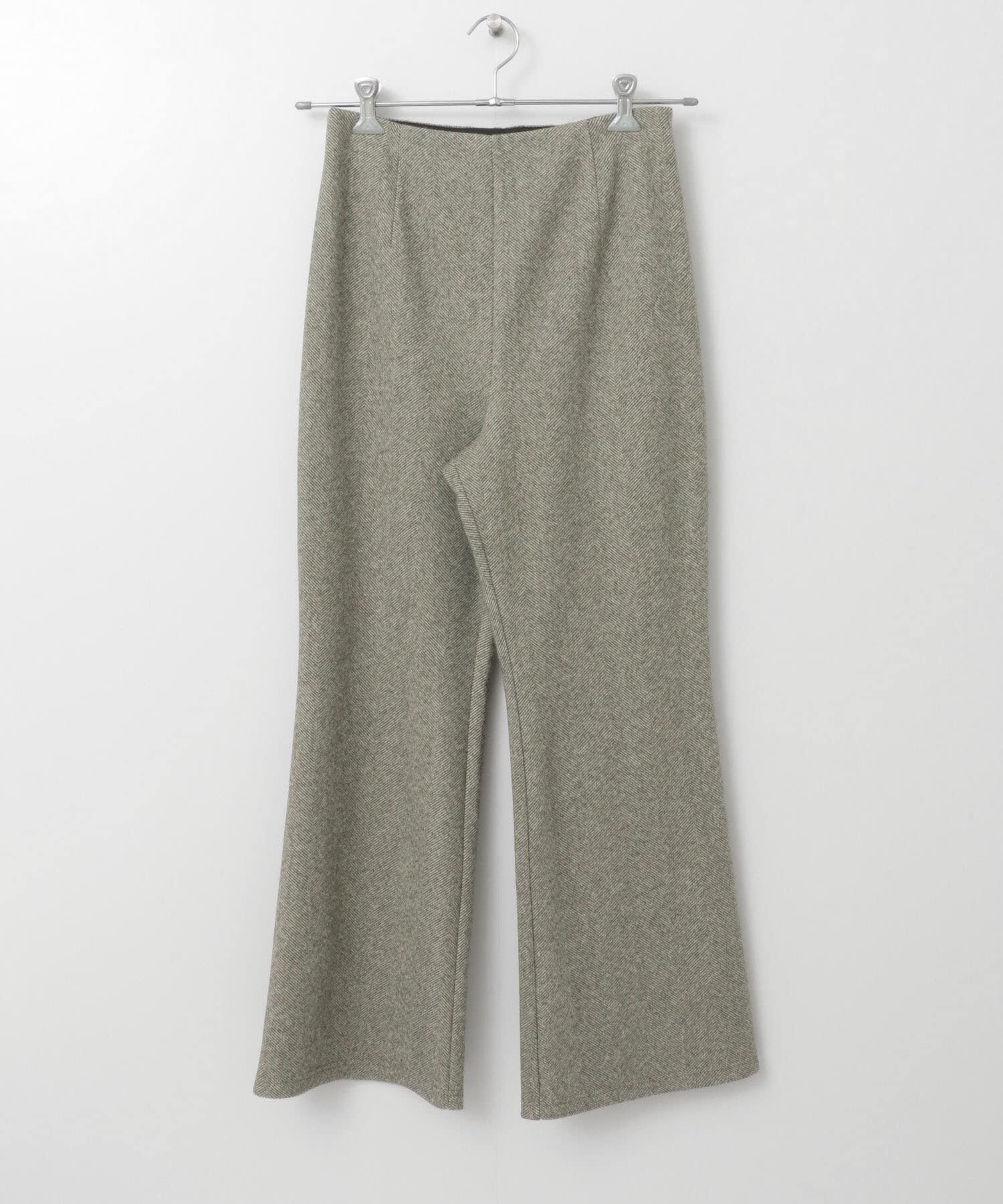  「ストレッチヘリンボンフレアーパンツ」|その他|