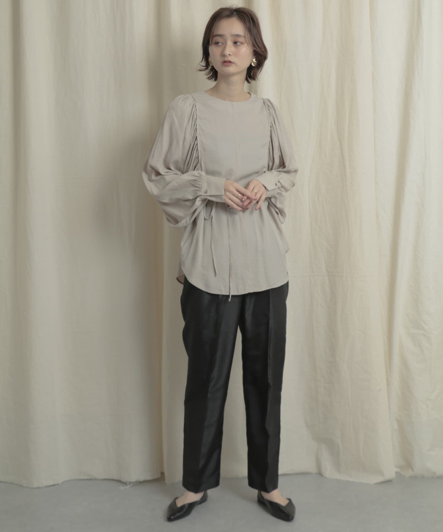 SENSE OF PLACE by URBAN RESEARCH「シャンタンテーパードパンツ」|その他|