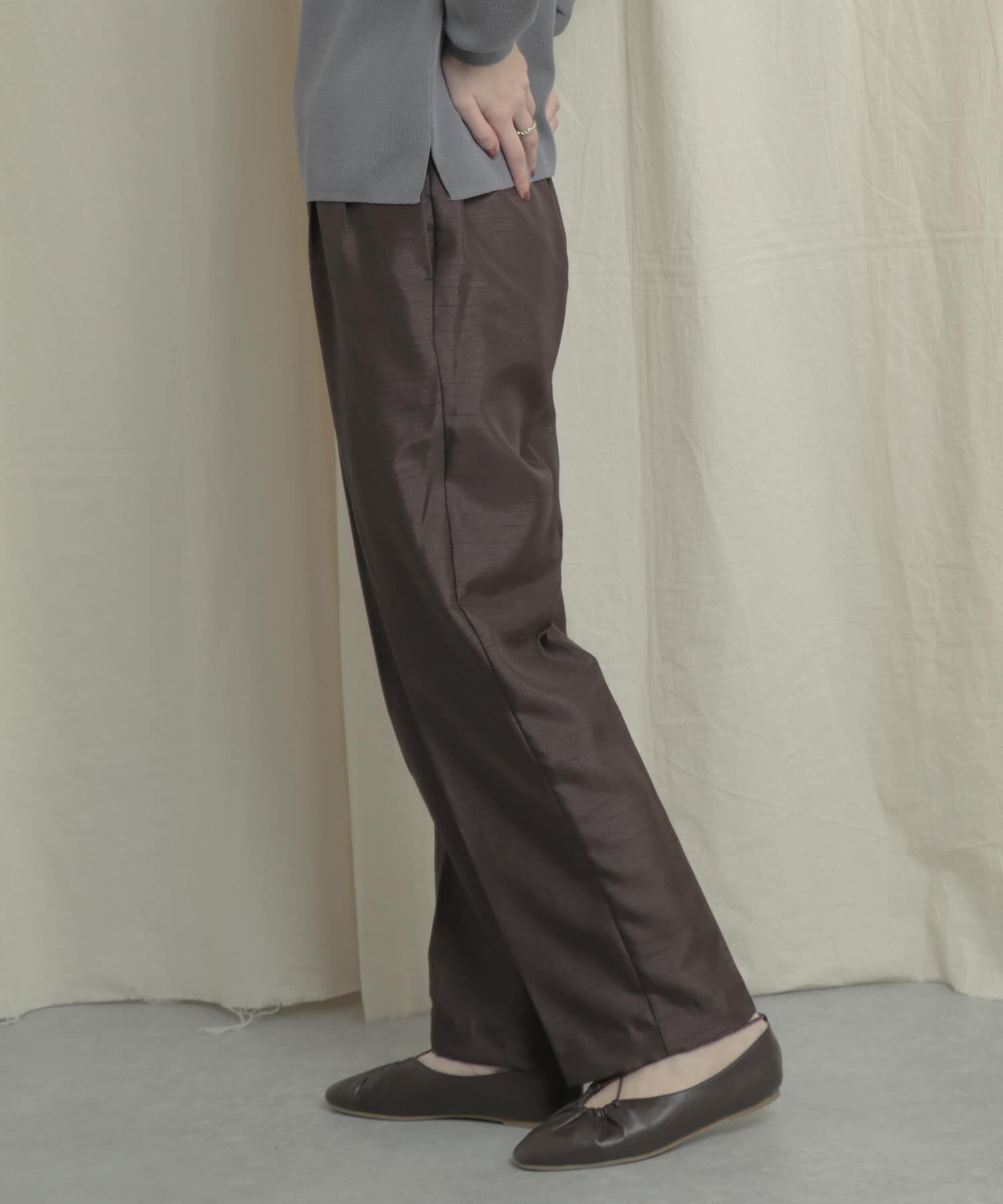 SENSE OF PLACE by URBAN RESEARCH「シャンタンテーパードパンツ」|その他|