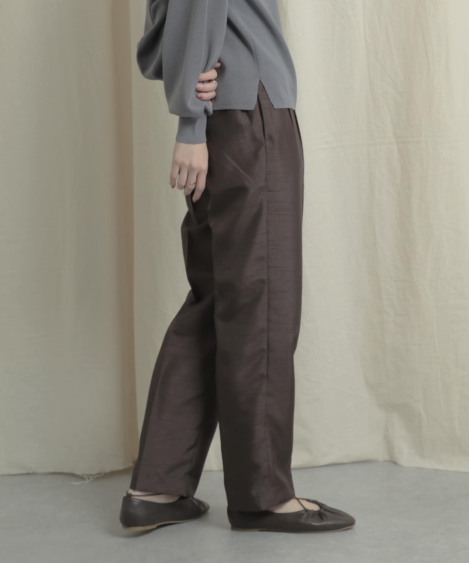 SENSE OF PLACE by URBAN RESEARCH「シャンタンテーパードパンツ」|その他|