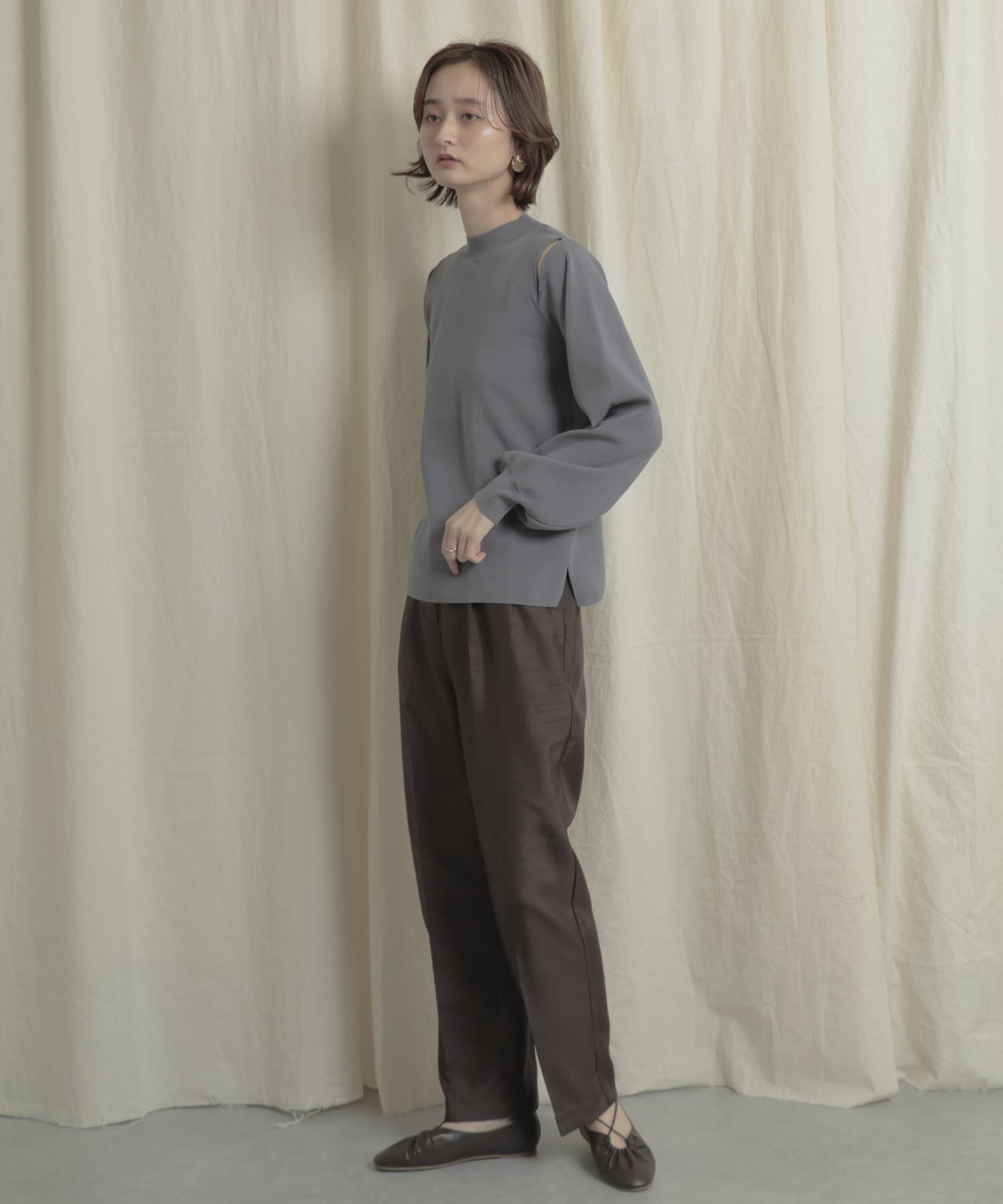 SENSE OF PLACE by URBAN RESEARCH「シャンタンテーパードパンツ」|その他|