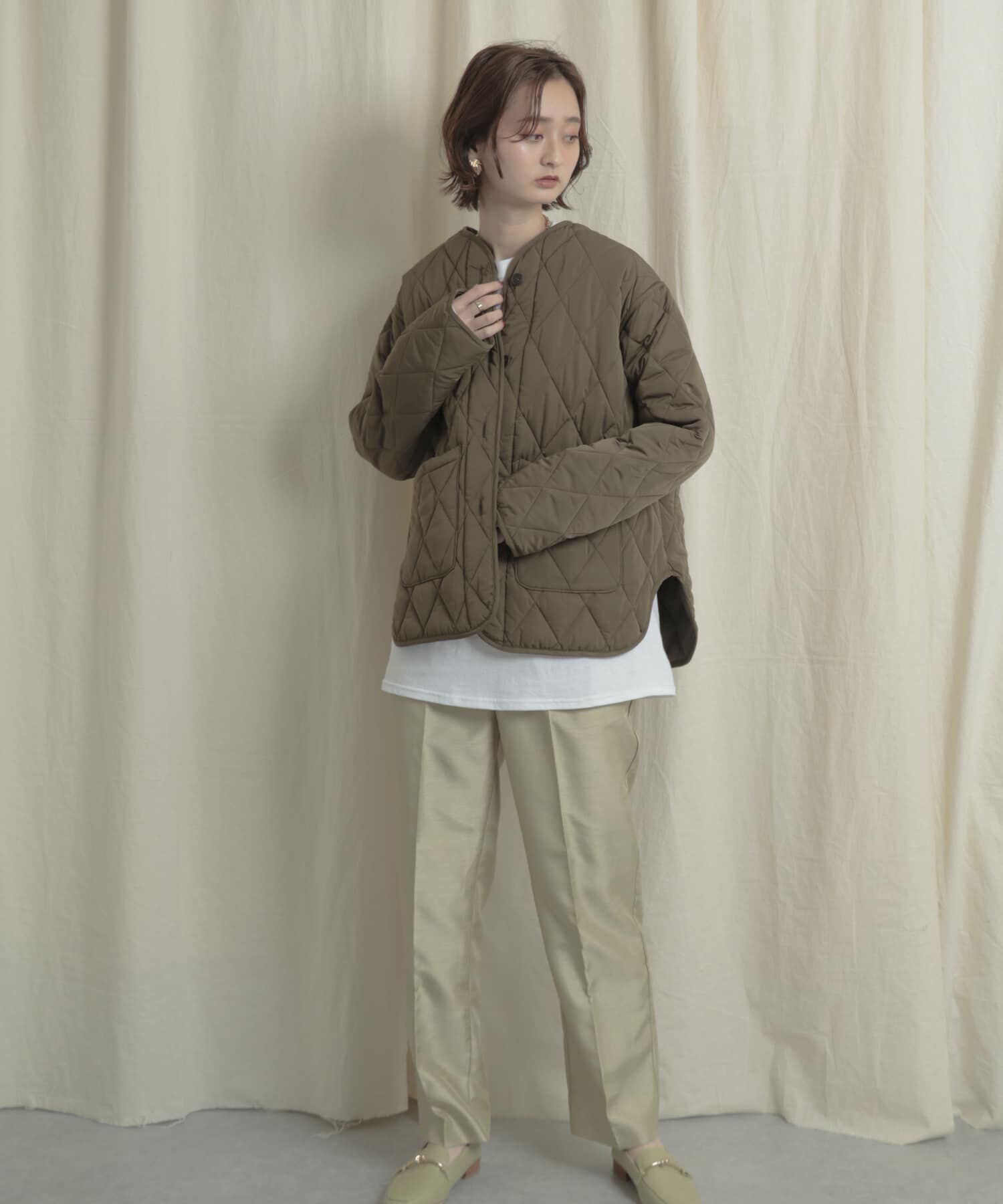 SENSE OF PLACE by URBAN RESEARCH「シャンタンテーパードパンツ」|その他|