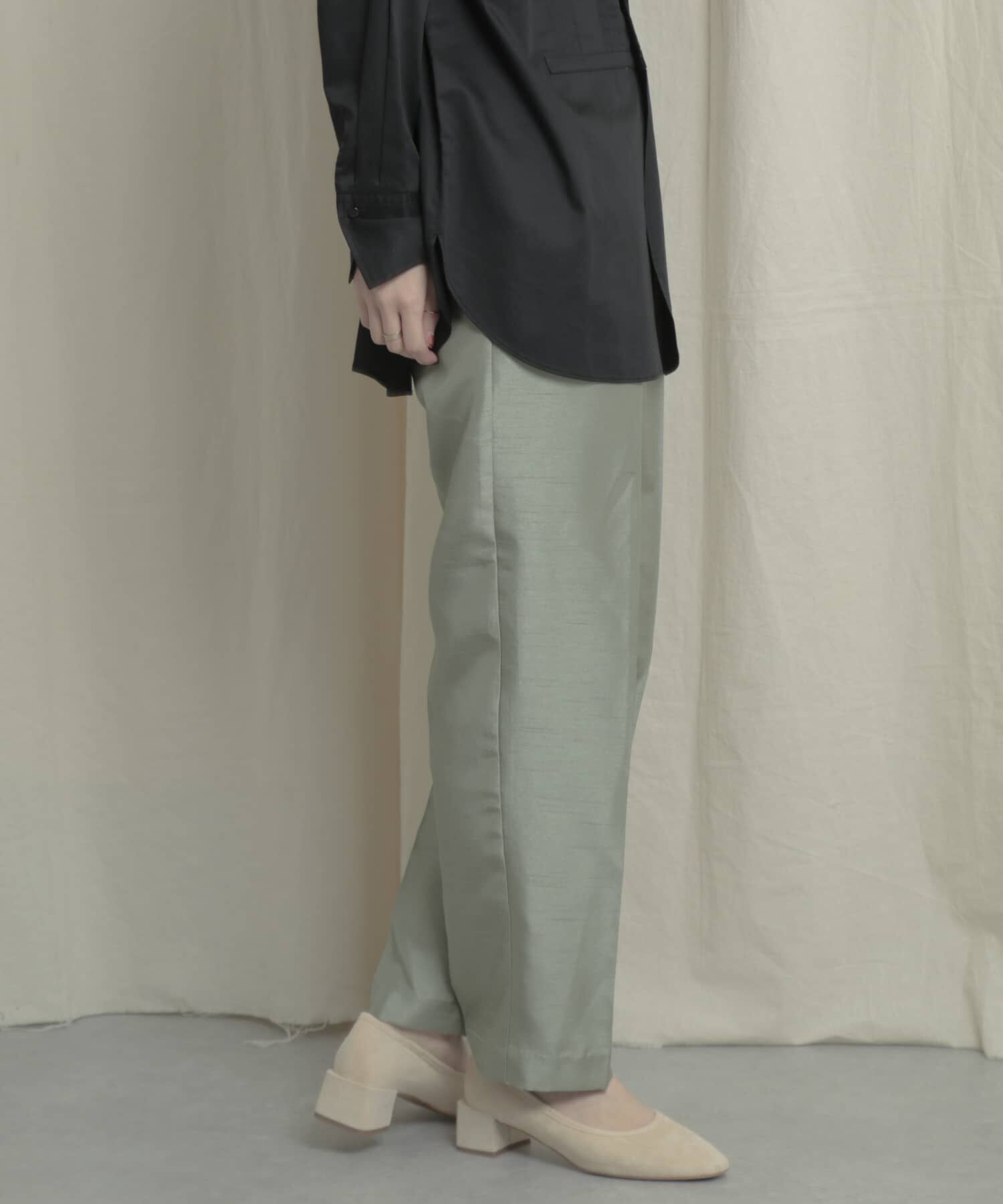 SENSE OF PLACE by URBAN RESEARCH「シャンタンテーパードパンツ」|その他|