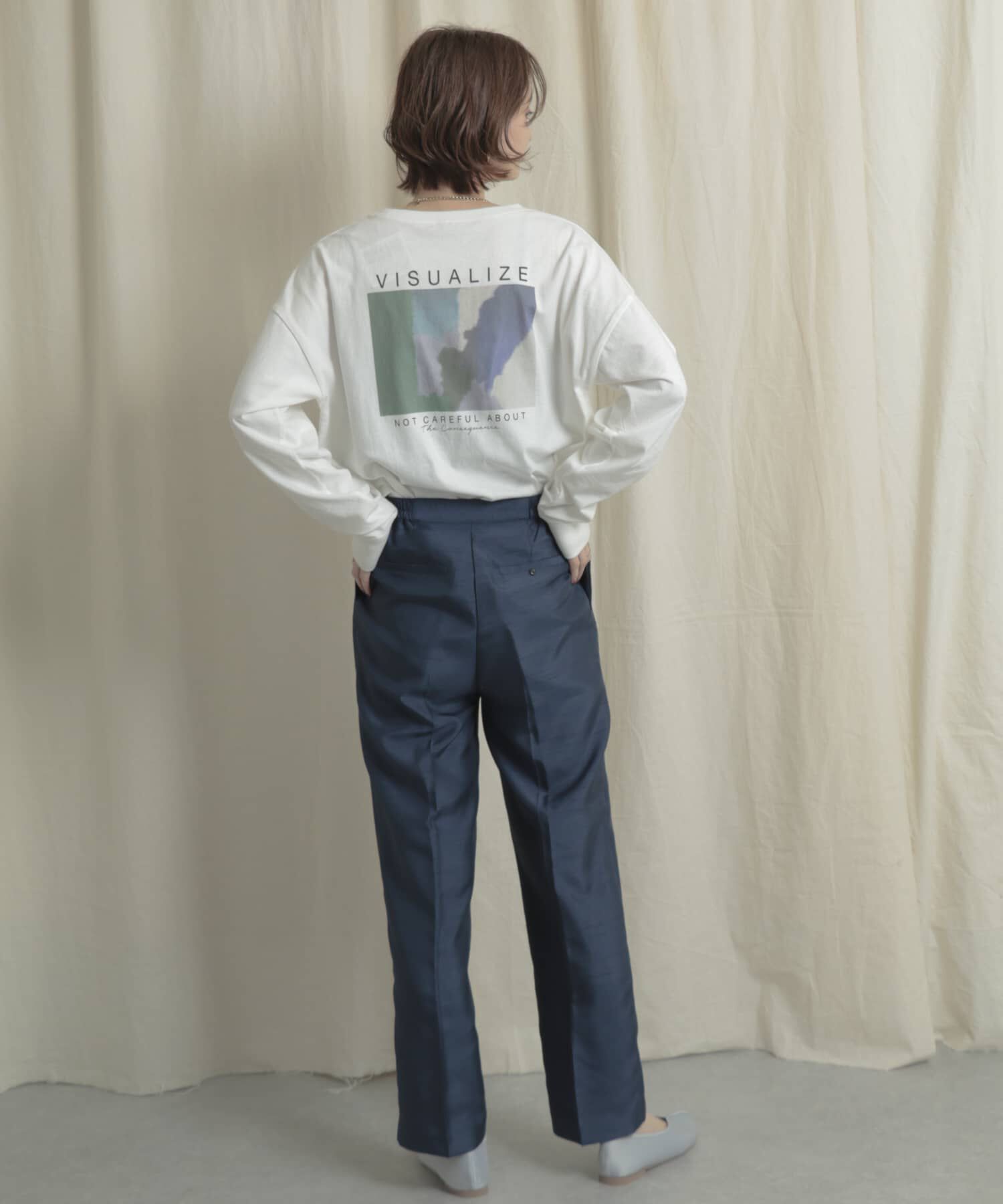 SENSE OF PLACE by URBAN RESEARCH「シャンタンテーパードパンツ」|その他|