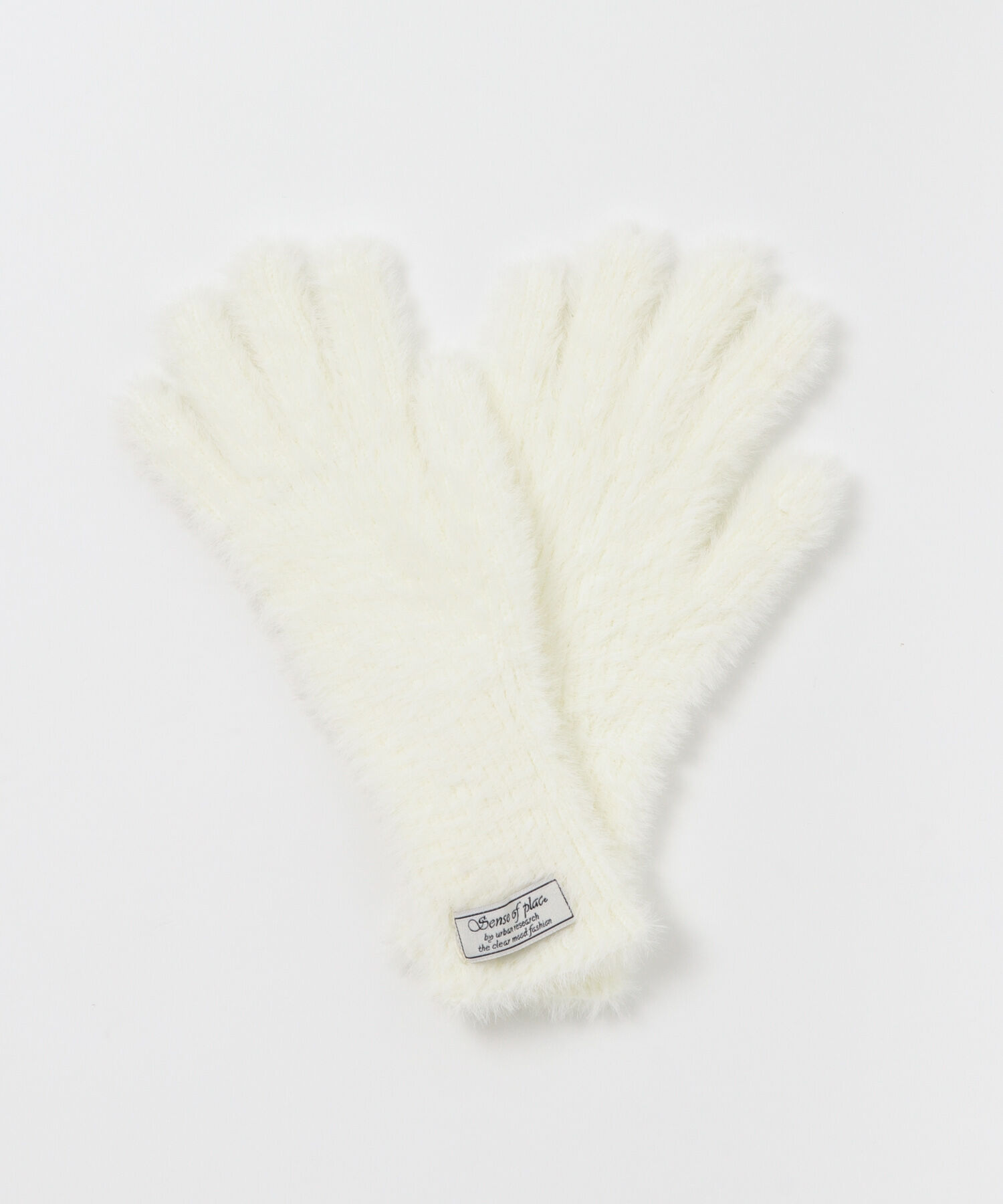 SENSE OF PLACE by URBAN RESEARCH「シャギーニットグローブ」|手袋|
