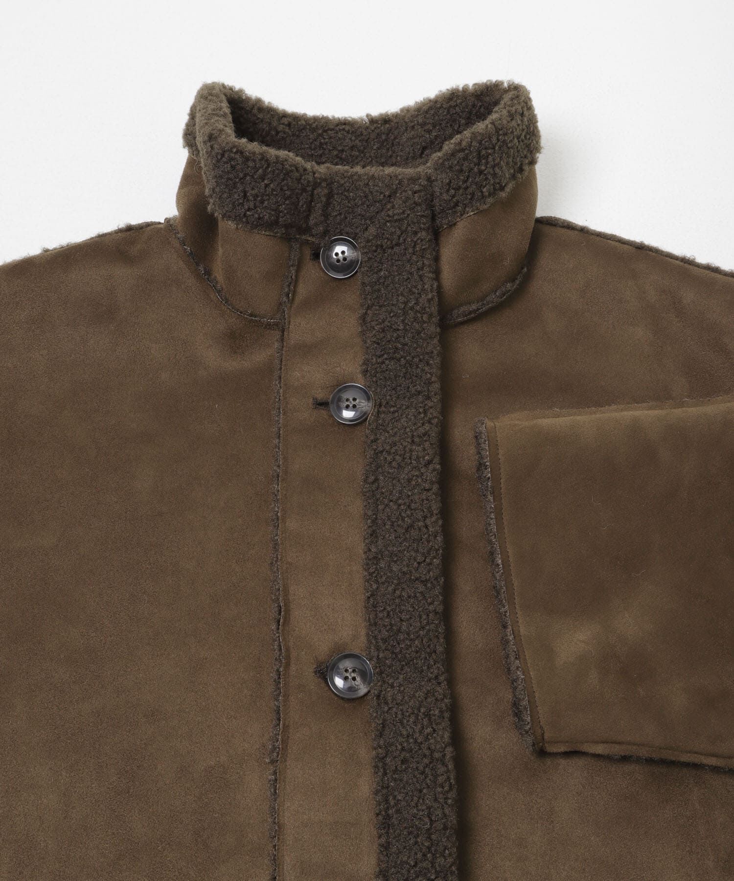 SENSE OF PLACE by URBAN RESEARCH「フェイクムートンスタンドジャケット」|その他|