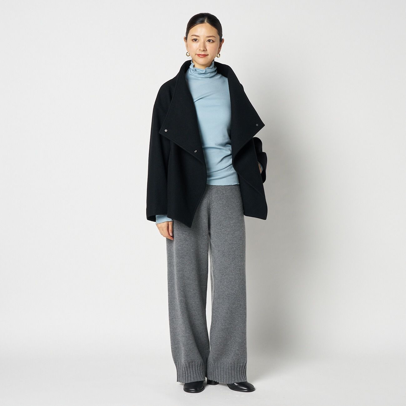 HELIOPOLE「HELIOPOLE WOOL STAND COLLAR BLOUSON」|ブルゾン・スタジャン|