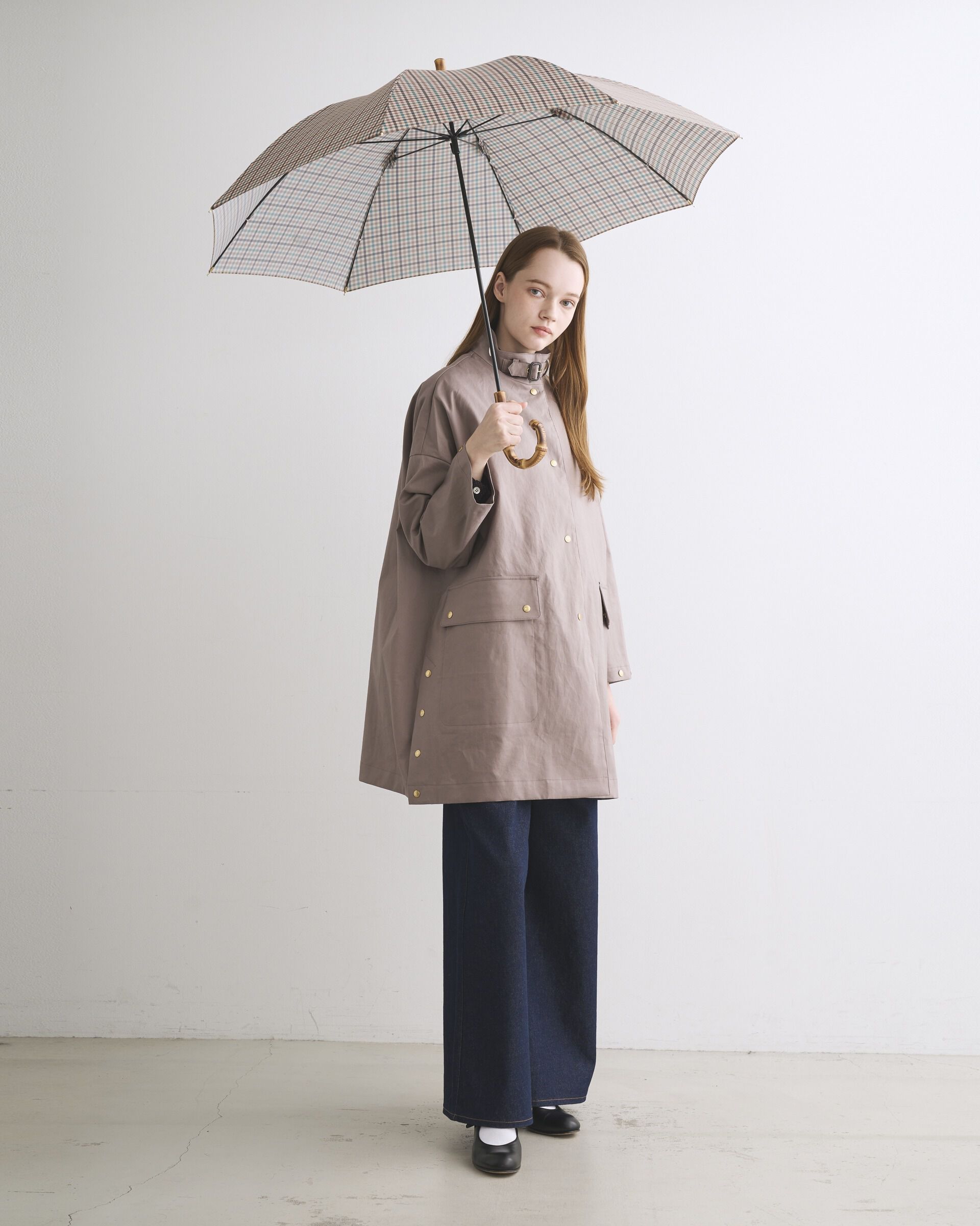 Traditional Weatherwear「【軽量】UMBRELLA BAMBOO LITE」|傘|