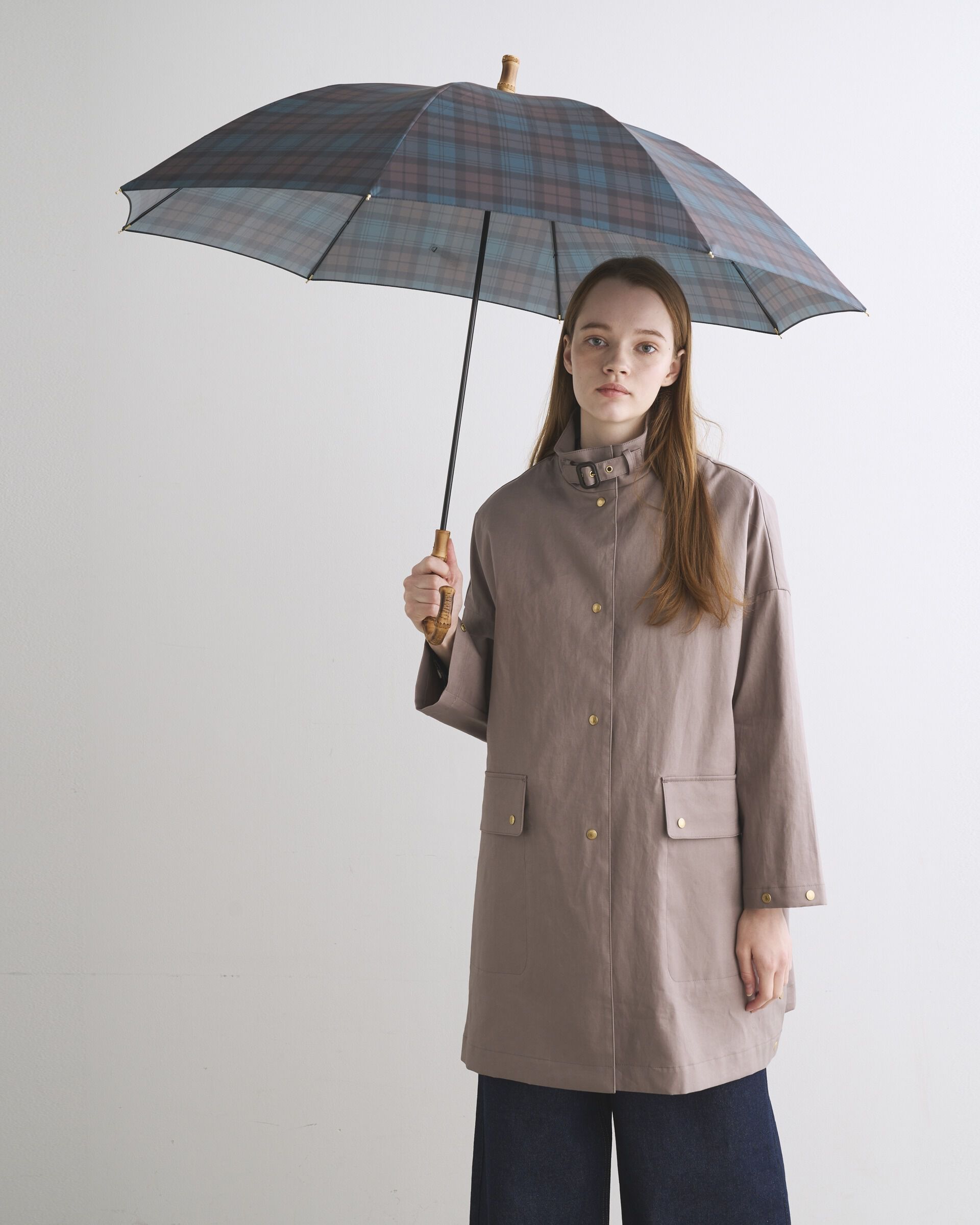 Traditional Weatherwear「【軽量】UMBRELLA BAMBOO LITE」|傘|