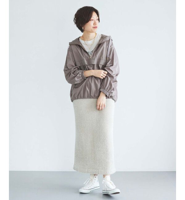 le.coeur blanc「シャイニーナイロンアノラックパーカー」|その他|