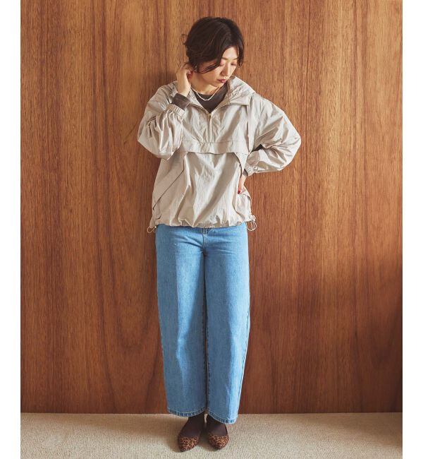 le.coeur blanc「シャイニーナイロンアノラックパーカー」|その他|