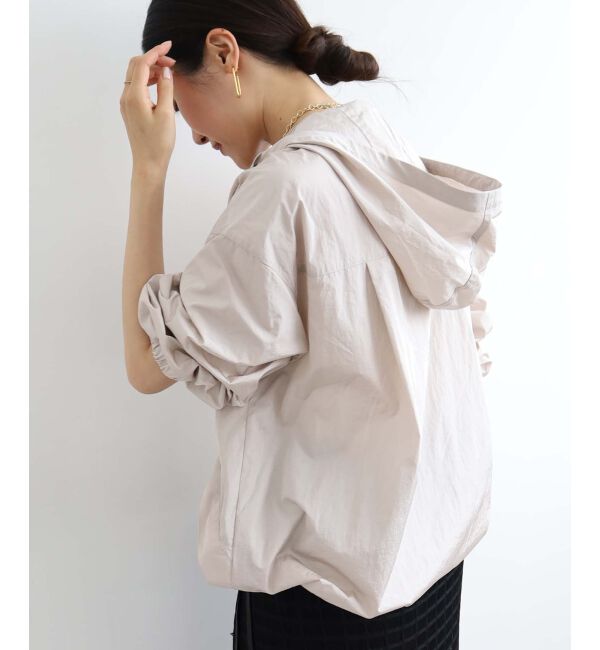 le.coeur blanc「シャイニーナイロンアノラックパーカー」|その他|