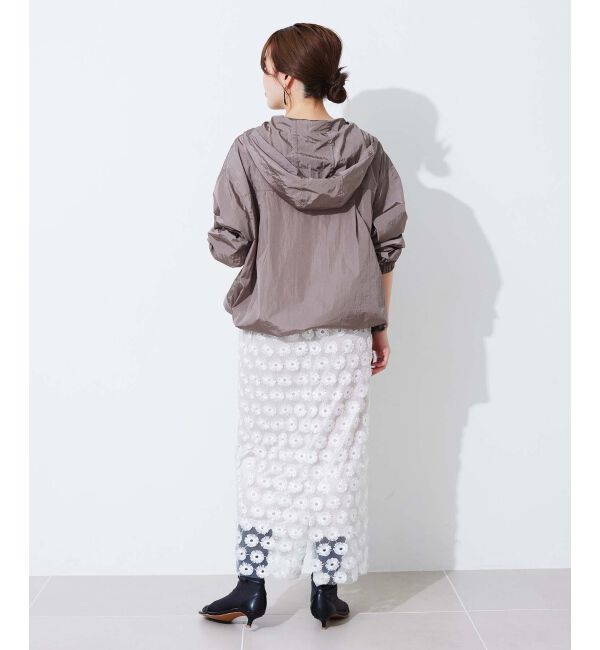 le.coeur blanc「シャイニーナイロンアノラックパーカー」|その他|