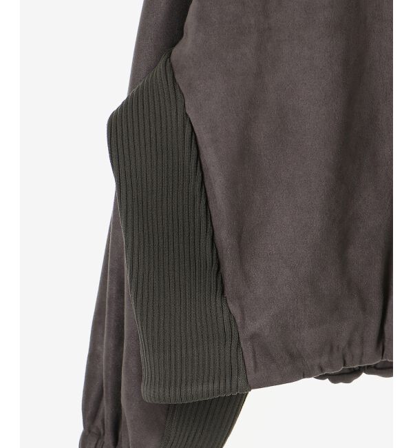  「異素材ボリュームスリーブブルゾン」|ブルゾン・スタジャン|