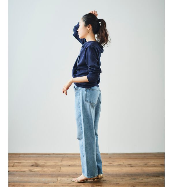  「《WEB限定アイテム》パーカーライクデザイントップス」|Tシャツ・カットソー|