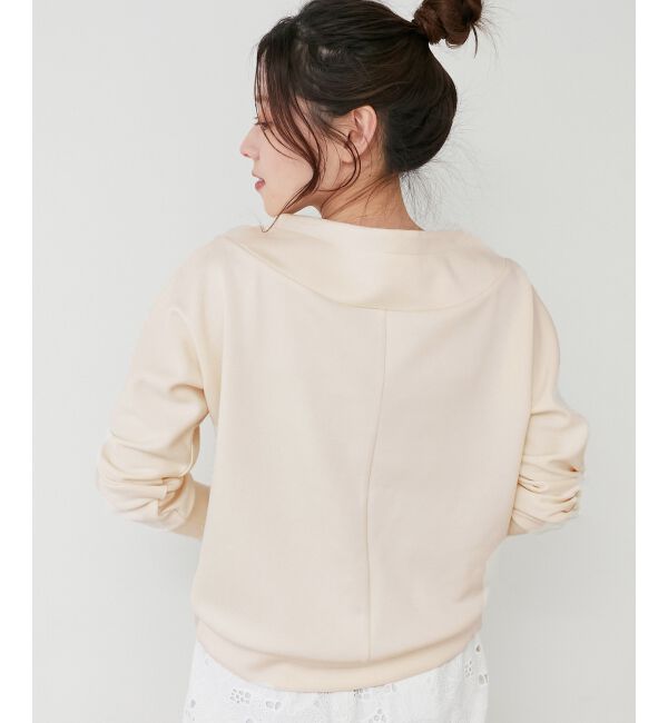  「《WEB限定アイテム》パーカーライクデザイントップス」|Tシャツ・カットソー|