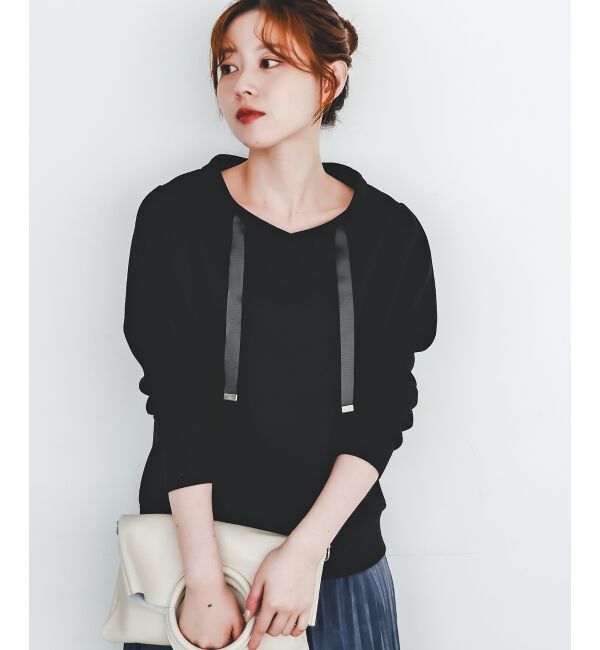  「《WEB限定アイテム》パーカーライクデザイントップス」|Tシャツ・カットソー|