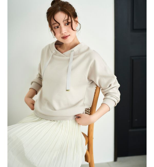  「《WEB限定アイテム》パーカーライクデザイントップス」|Tシャツ・カットソー|